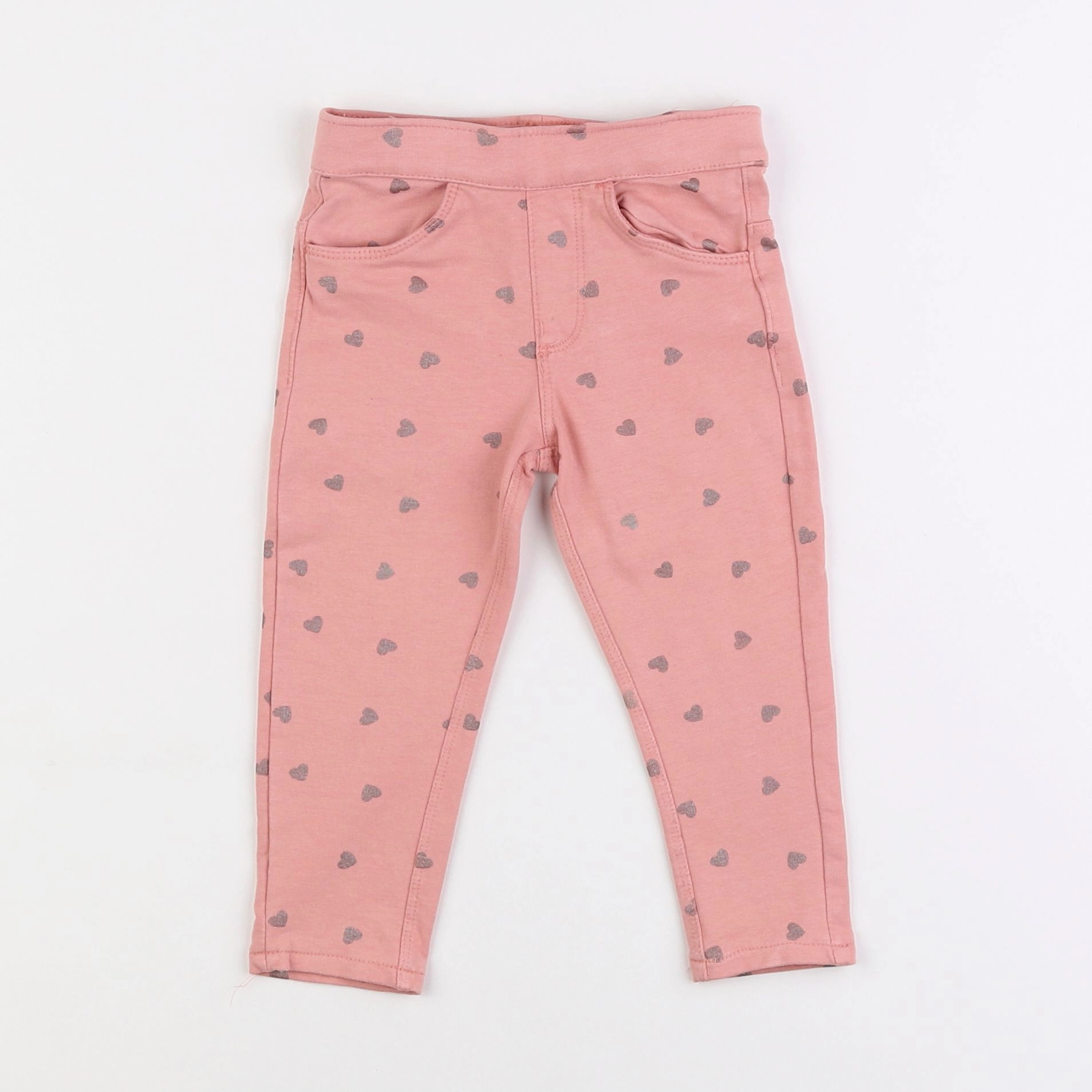 Vertbaudet - pantalon rose - 2 ans