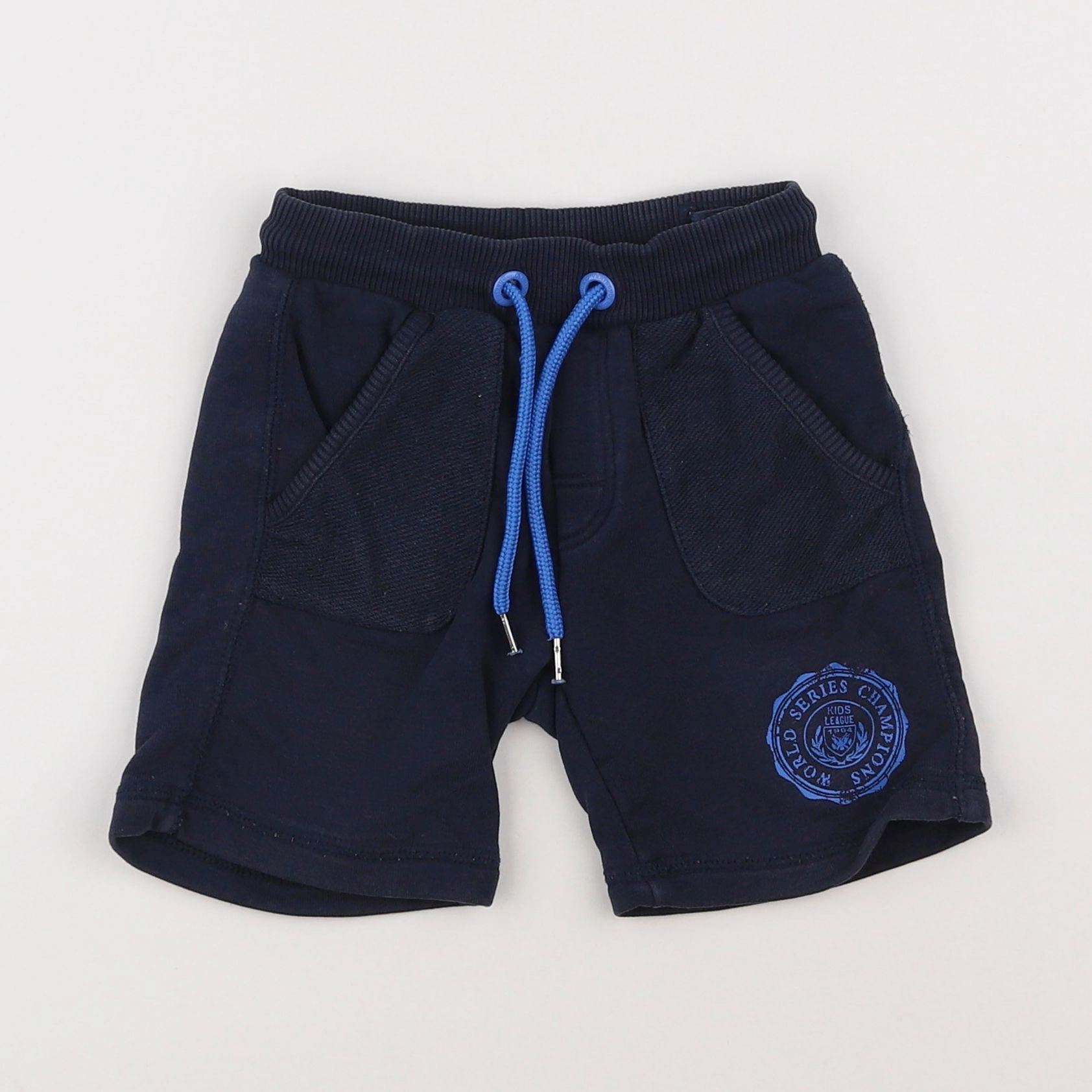 Vertbaudet - short bleu - 2 ans