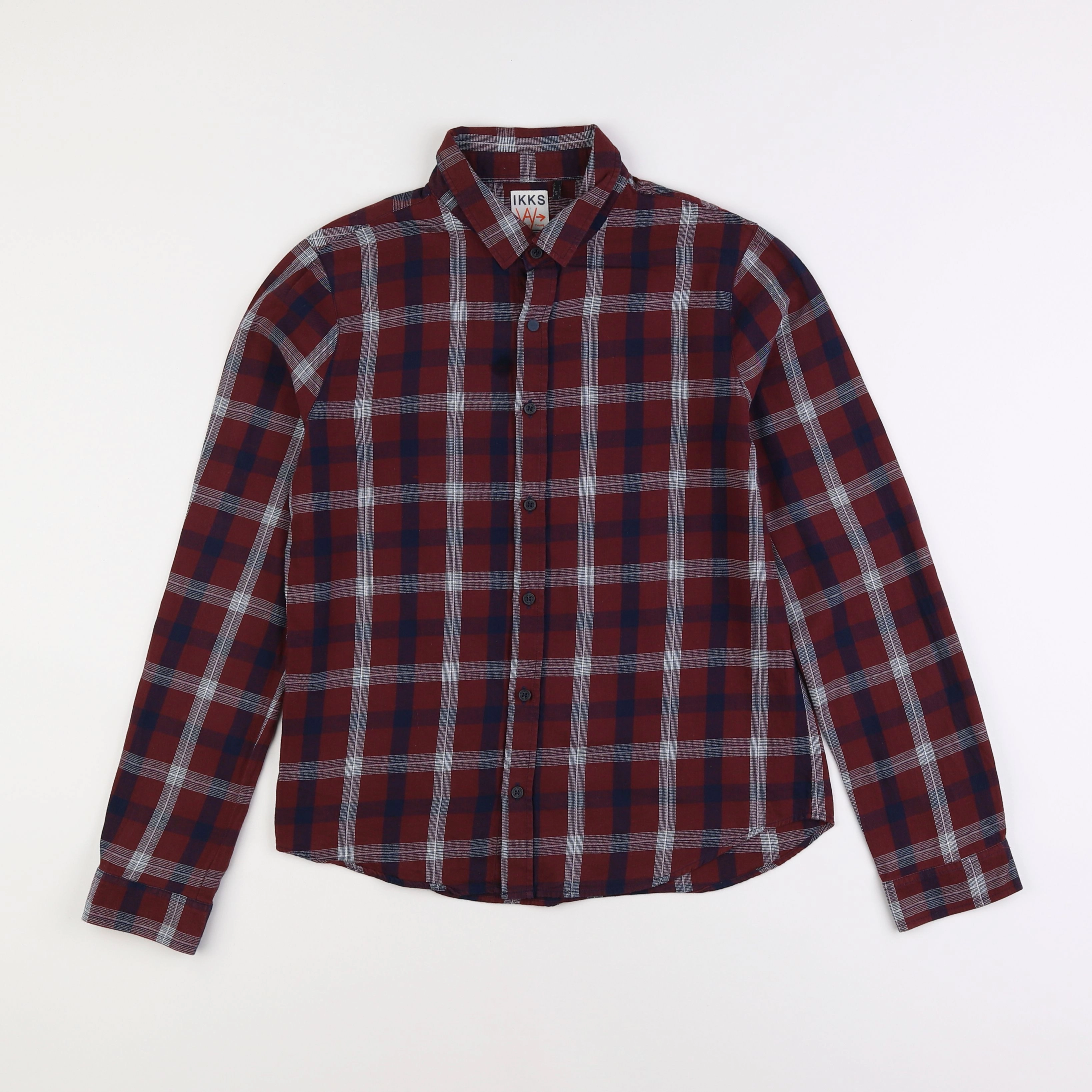 IKKS - chemise rouge - 14 ans