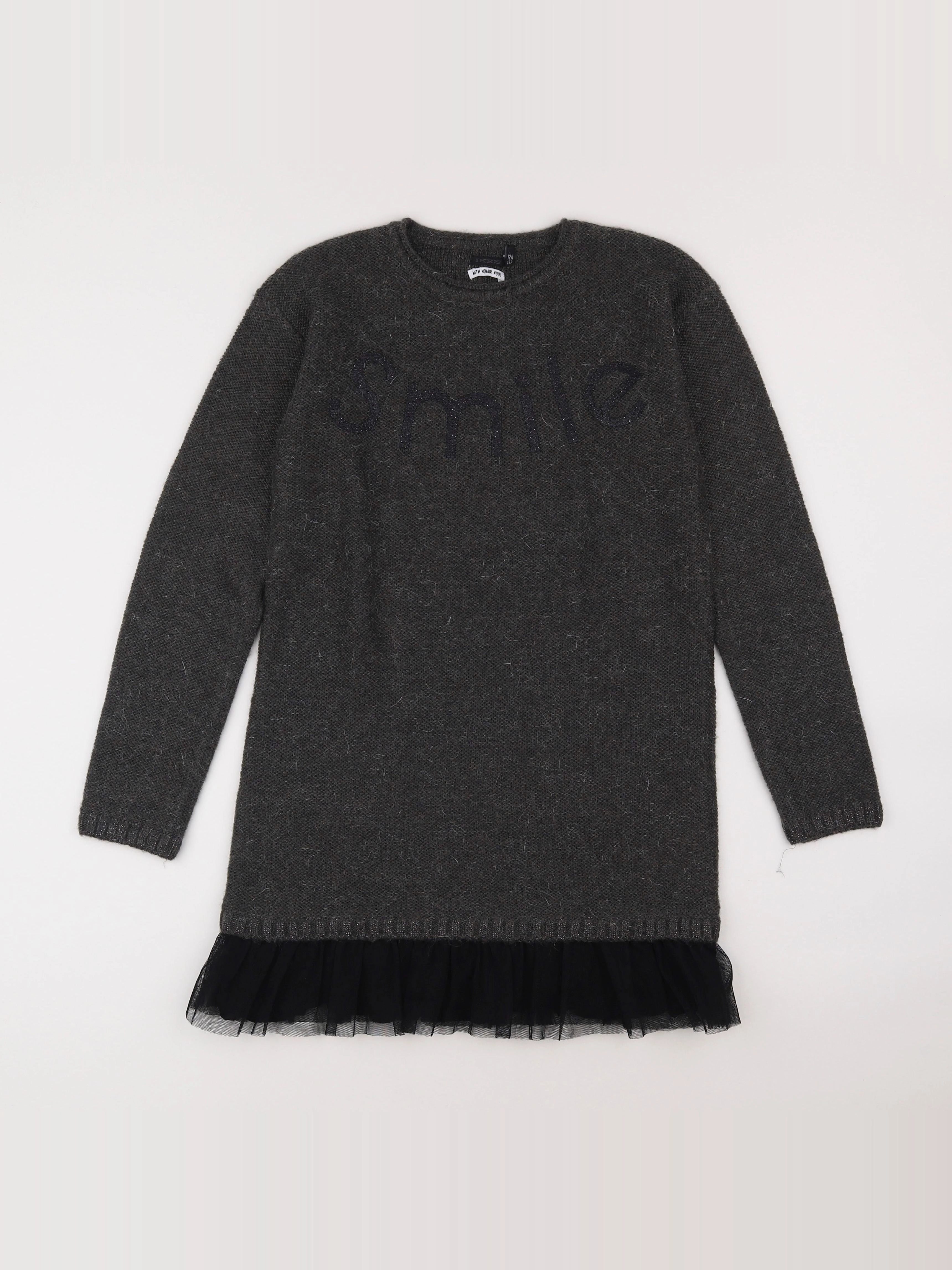 IKKS - robe gris - 12 ans