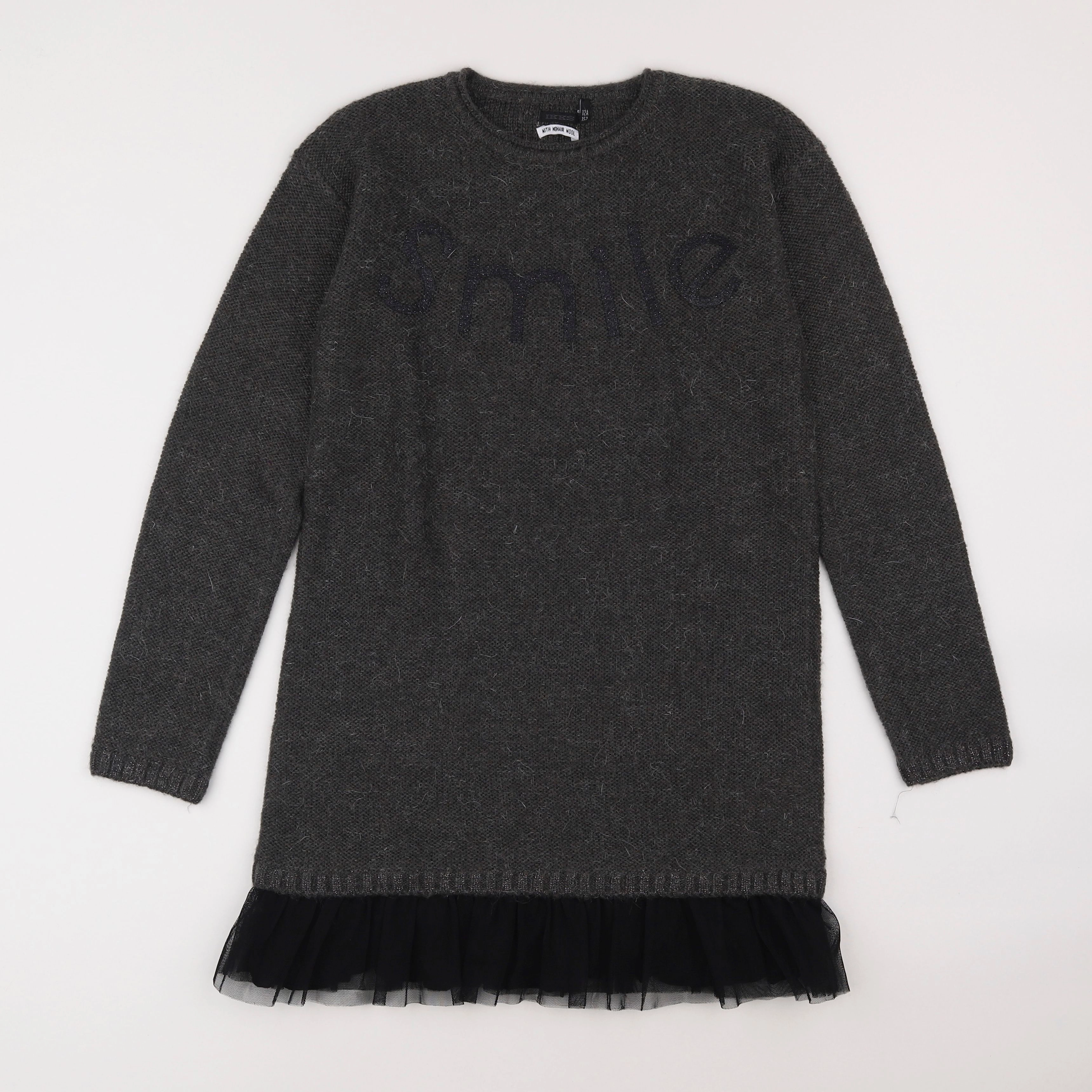 IKKS - robe gris - 12 ans
