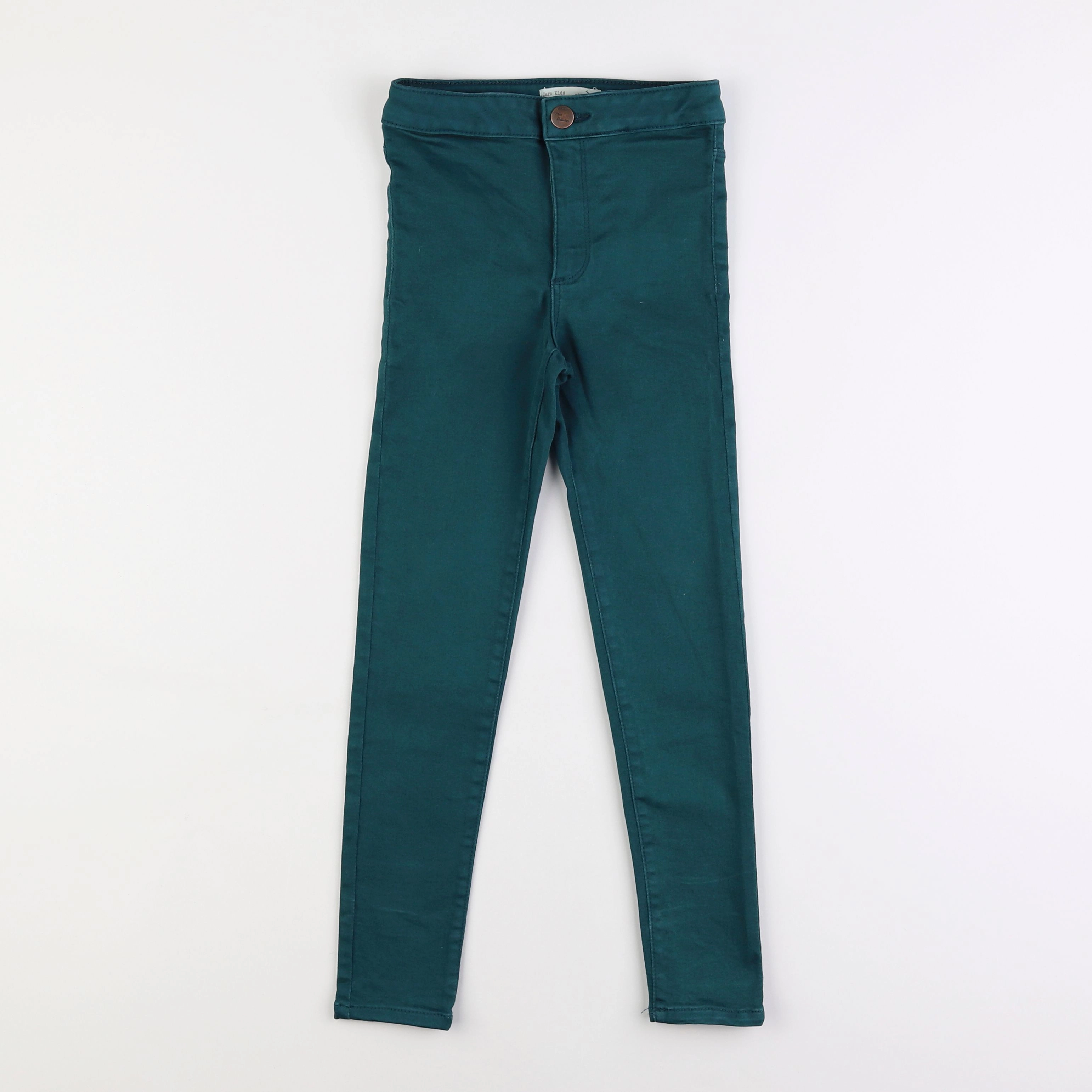 Zara - jegging vert - 7 ans