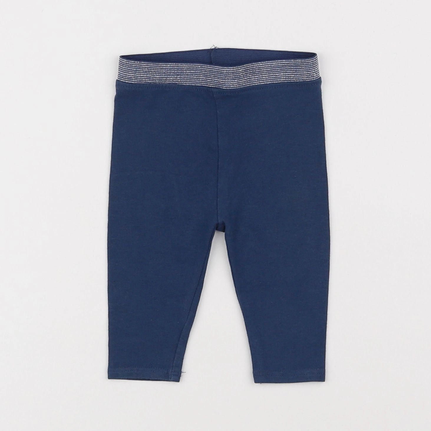 Vertbaudet - legging bleu - 3 mois