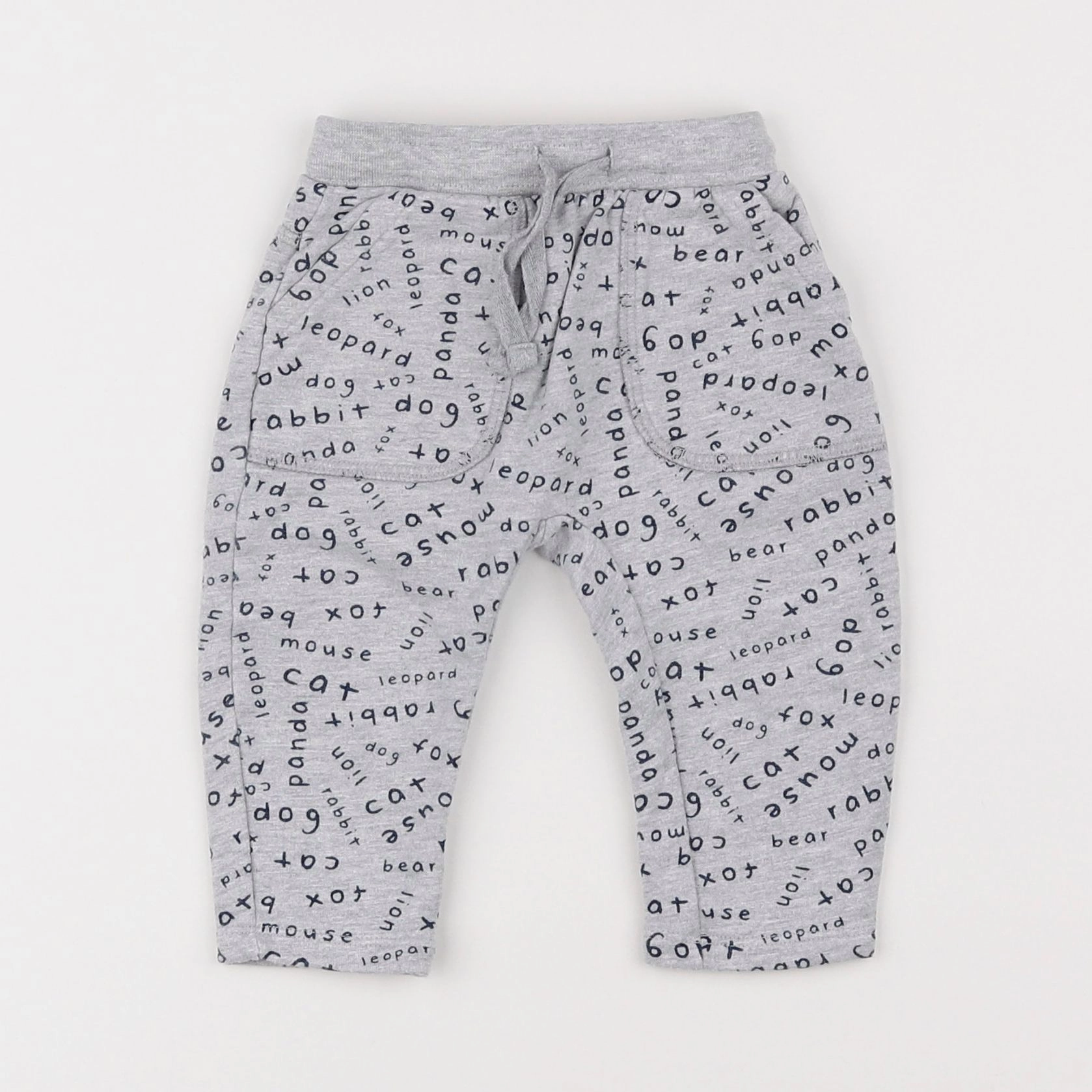 Vertbaudet - jogging gris - 3 mois