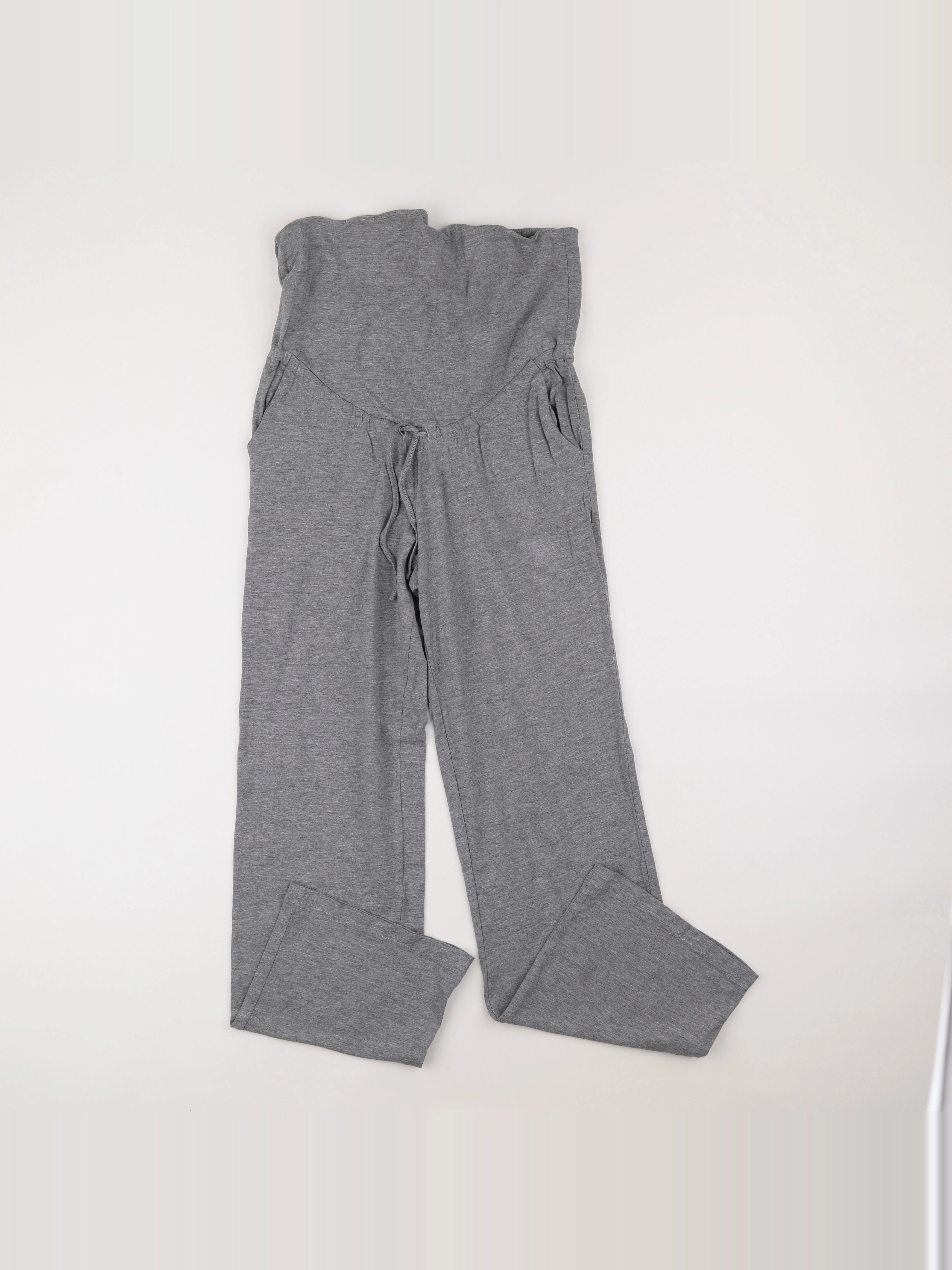 Vertbaudet - pantalon grossesse gris - 34
