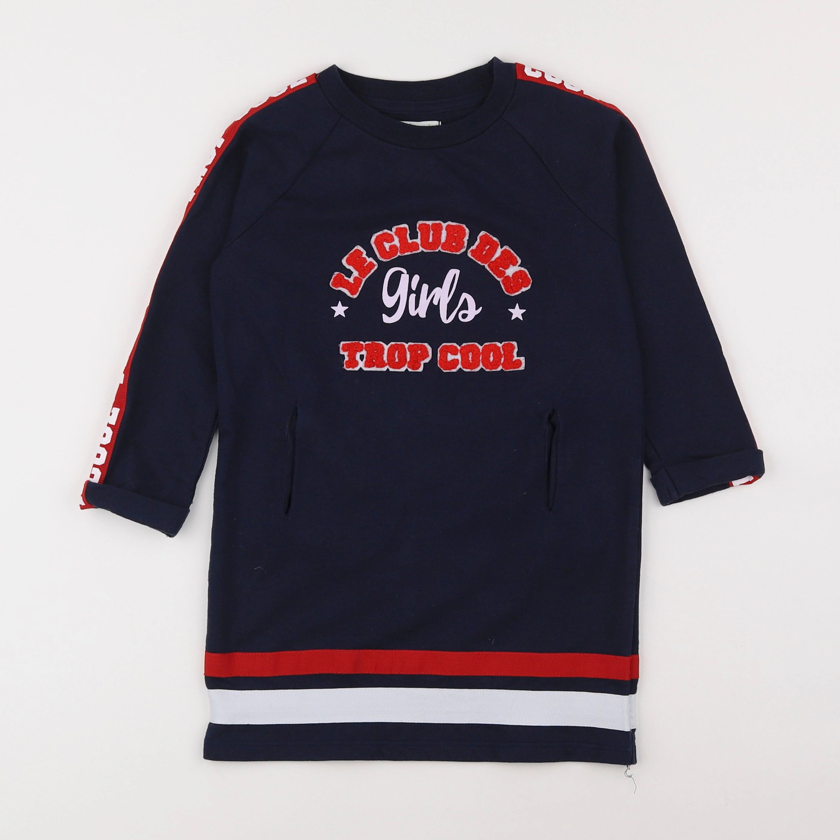 Vertbaudet - robe bleu - 6 ans