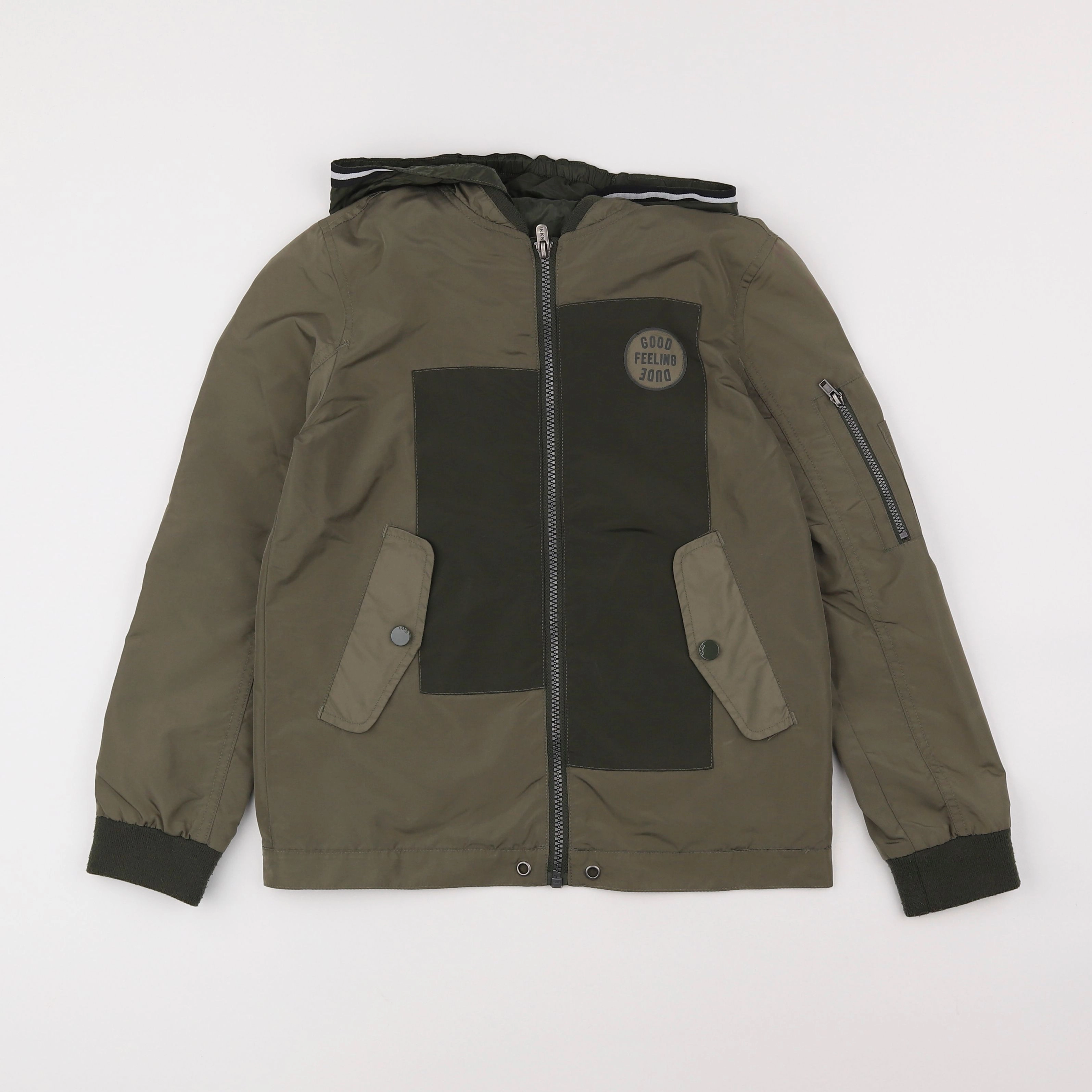 IKKS - veste vert - 10 ans