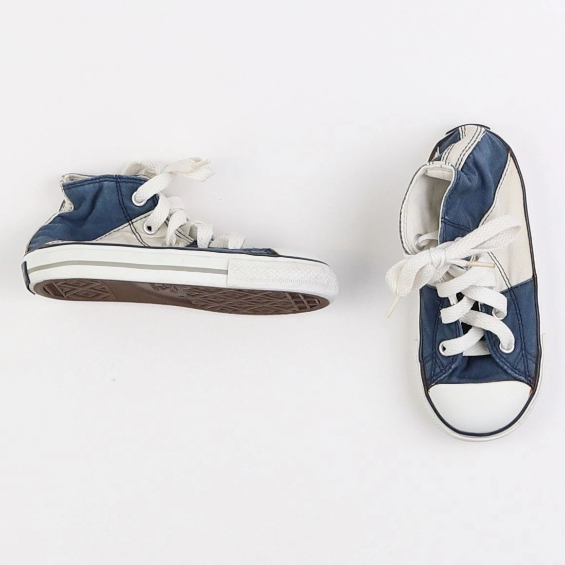 Converse - baskets bleu, beige - pointure 24