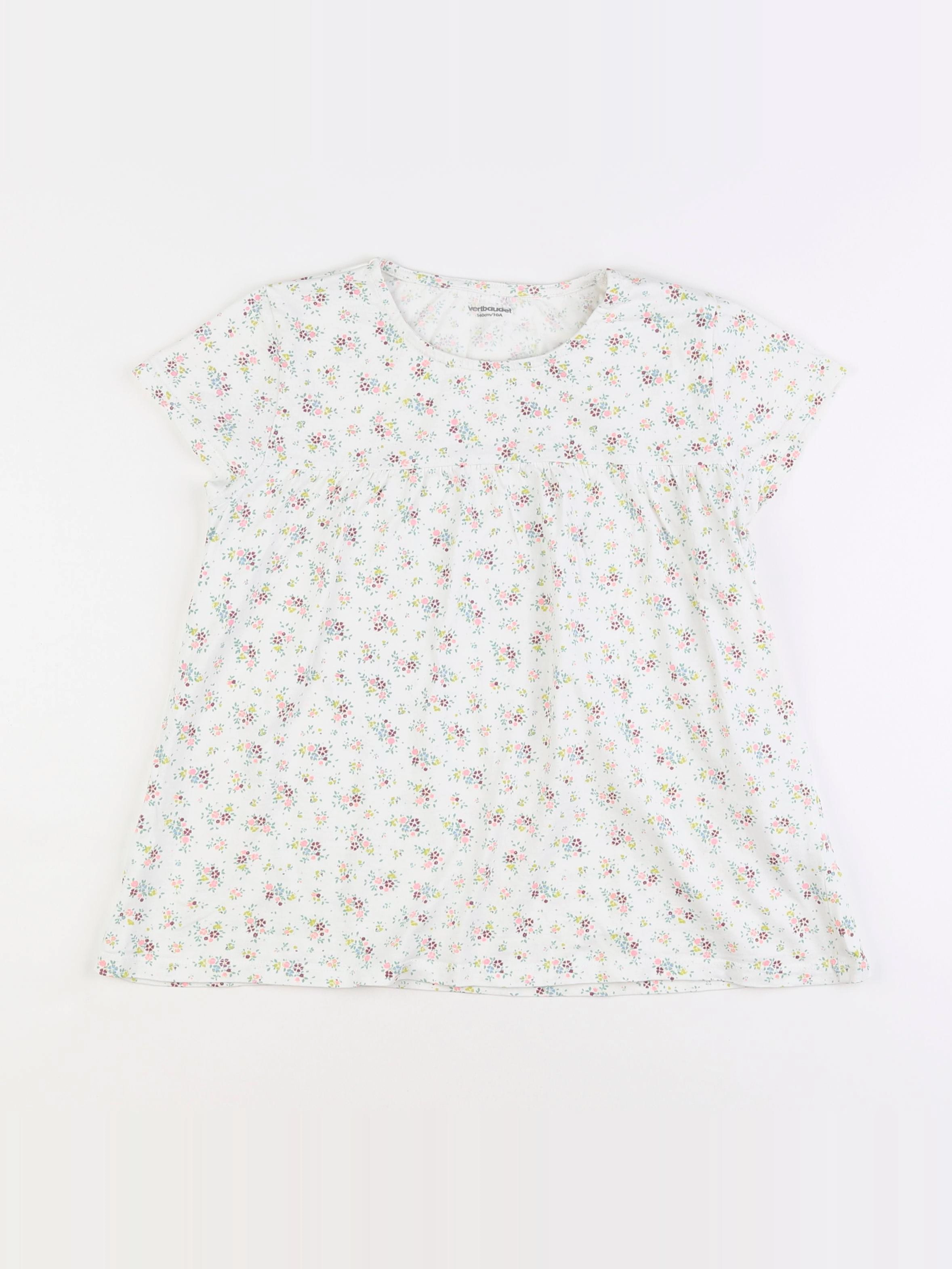 Vertbaudet - tee-shirt multicolore - 10 ans