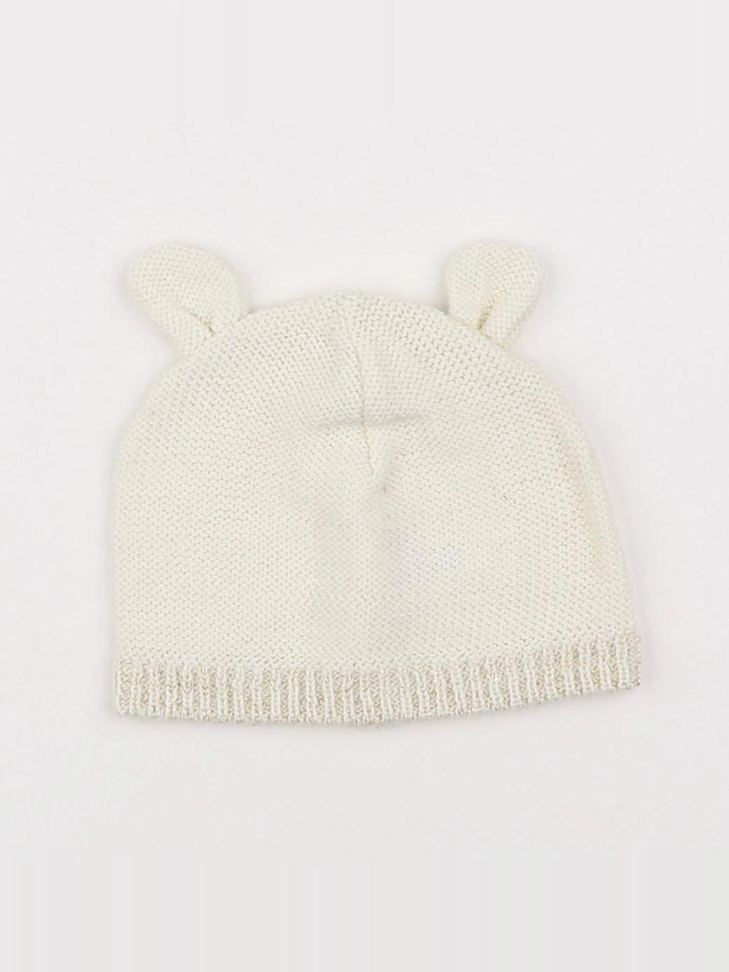 Petit Bateau - bonnet beige - 12/18 mois