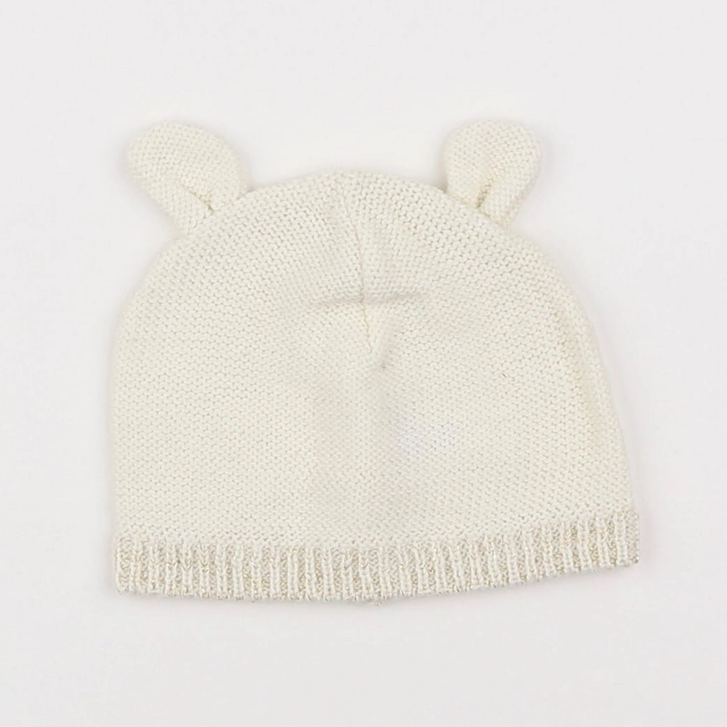 Petit Bateau - bonnet beige - 12/18 mois