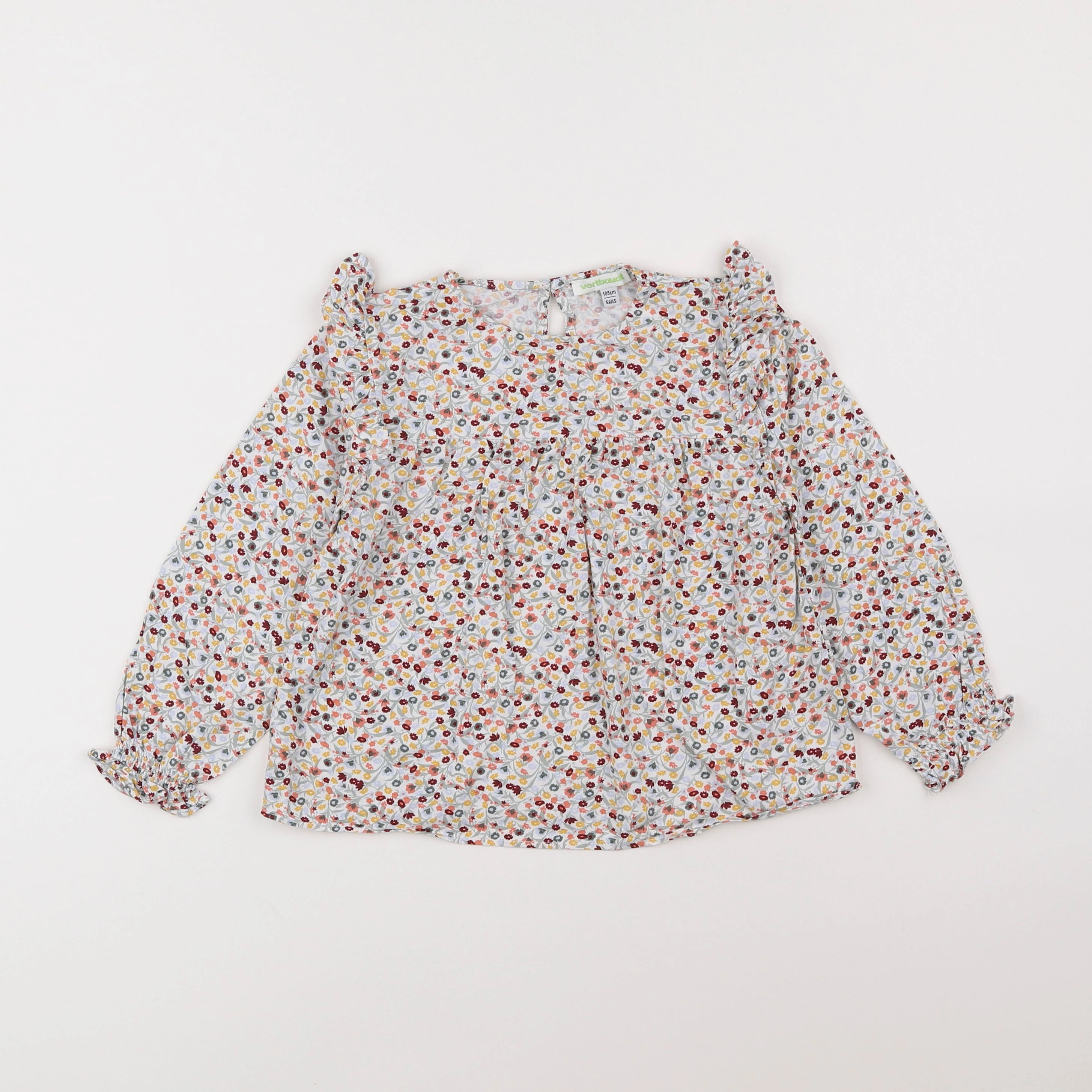 Vertbaudet - blouse multicolore - 5 ans