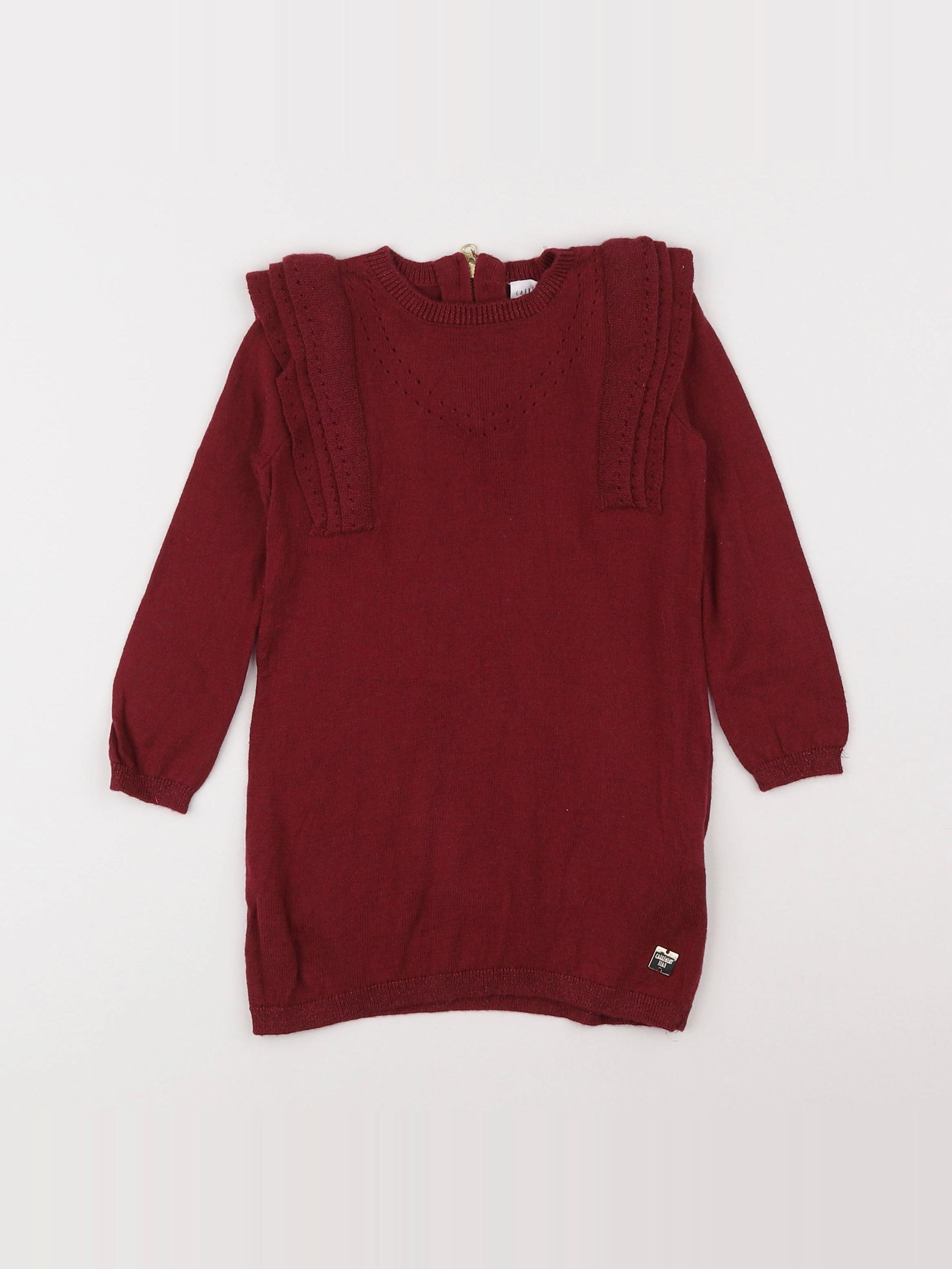 Carrément Beau - robe rouge - 2 ans