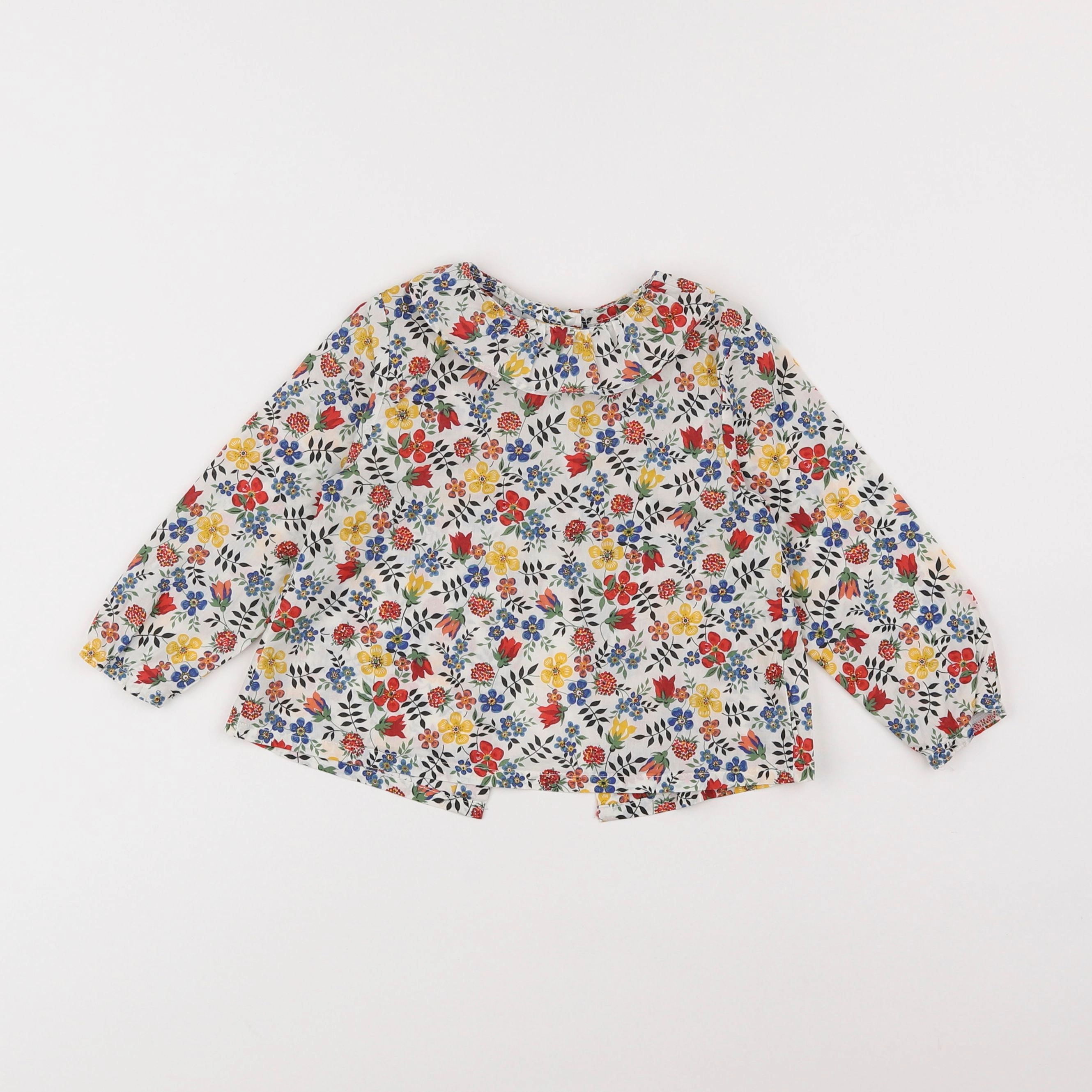 Marie Puce - blouse multicolore - 2 ans