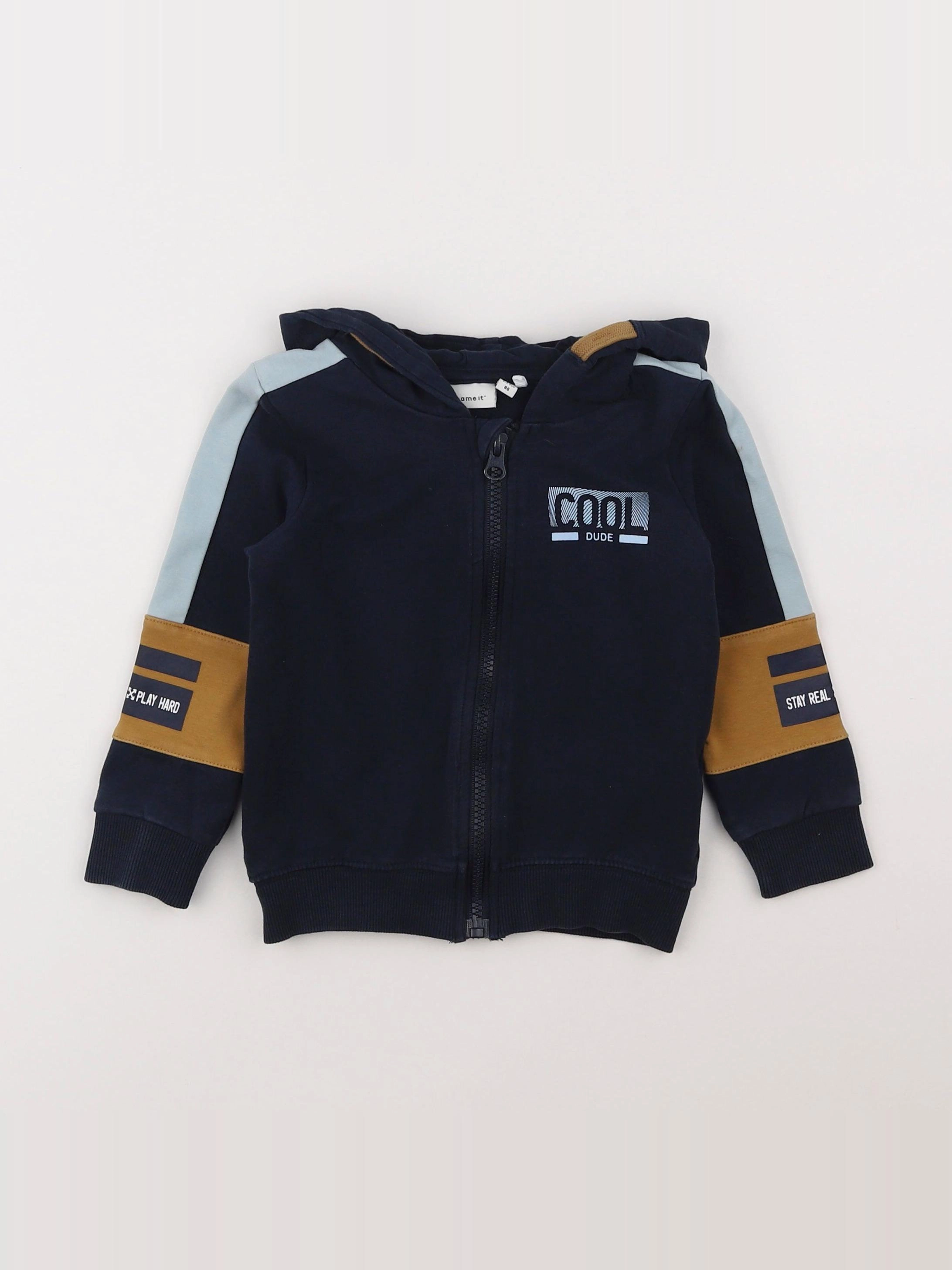 Name it - sweat bleu - 12/18 mois