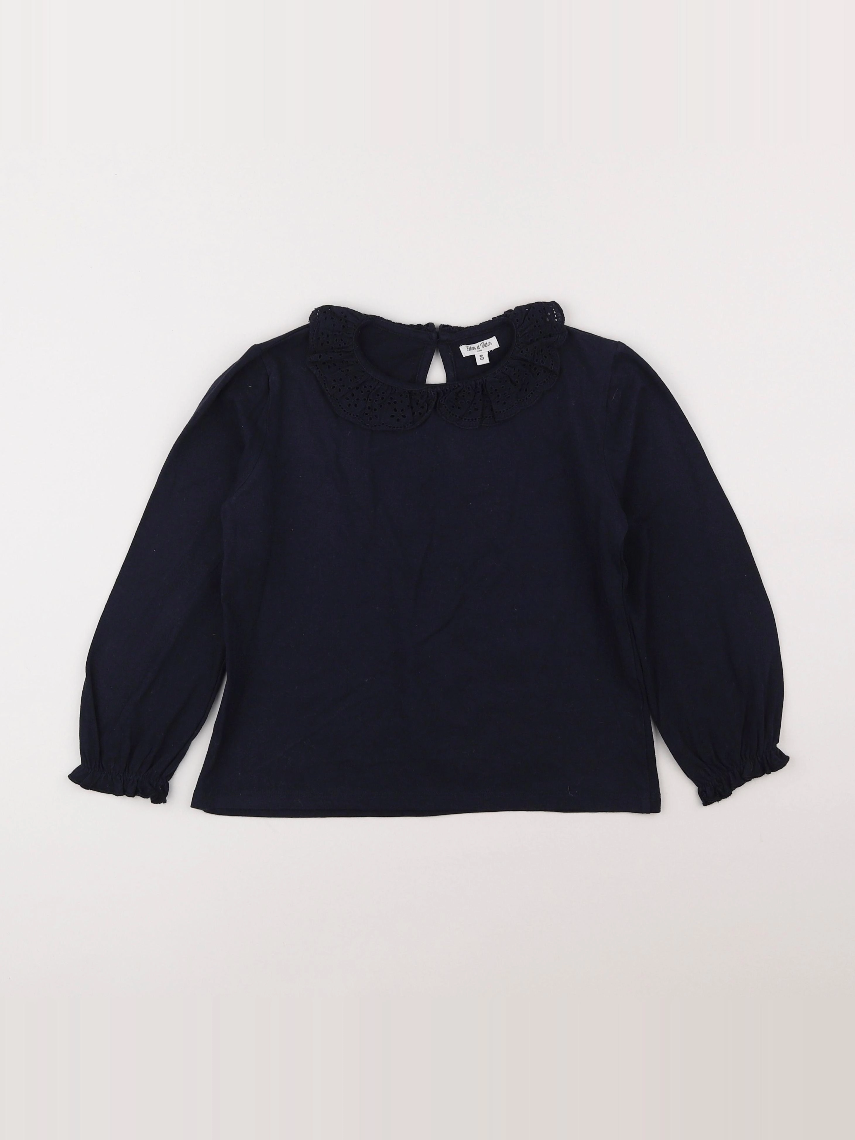 Eden & Victor - tee-shirt bleu - 8 ans