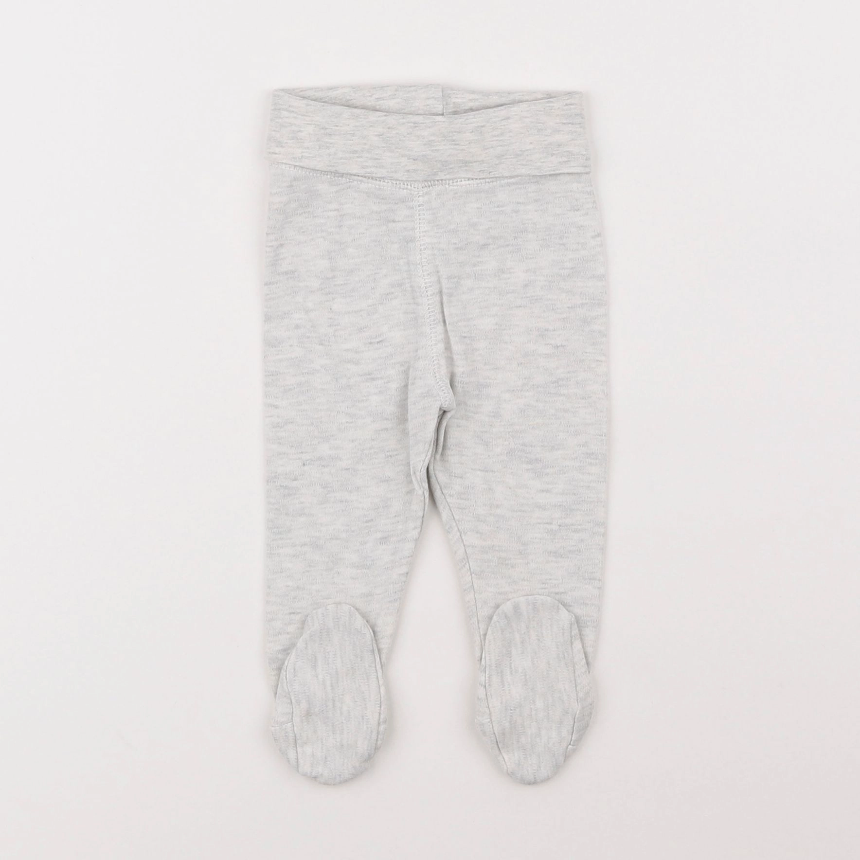 H&M - legging gris - 1/3 mois