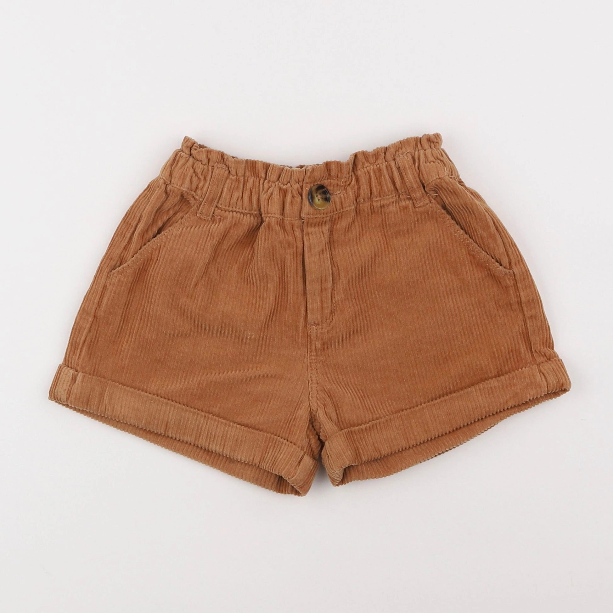 Vertbaudet - short marron - 4 ans