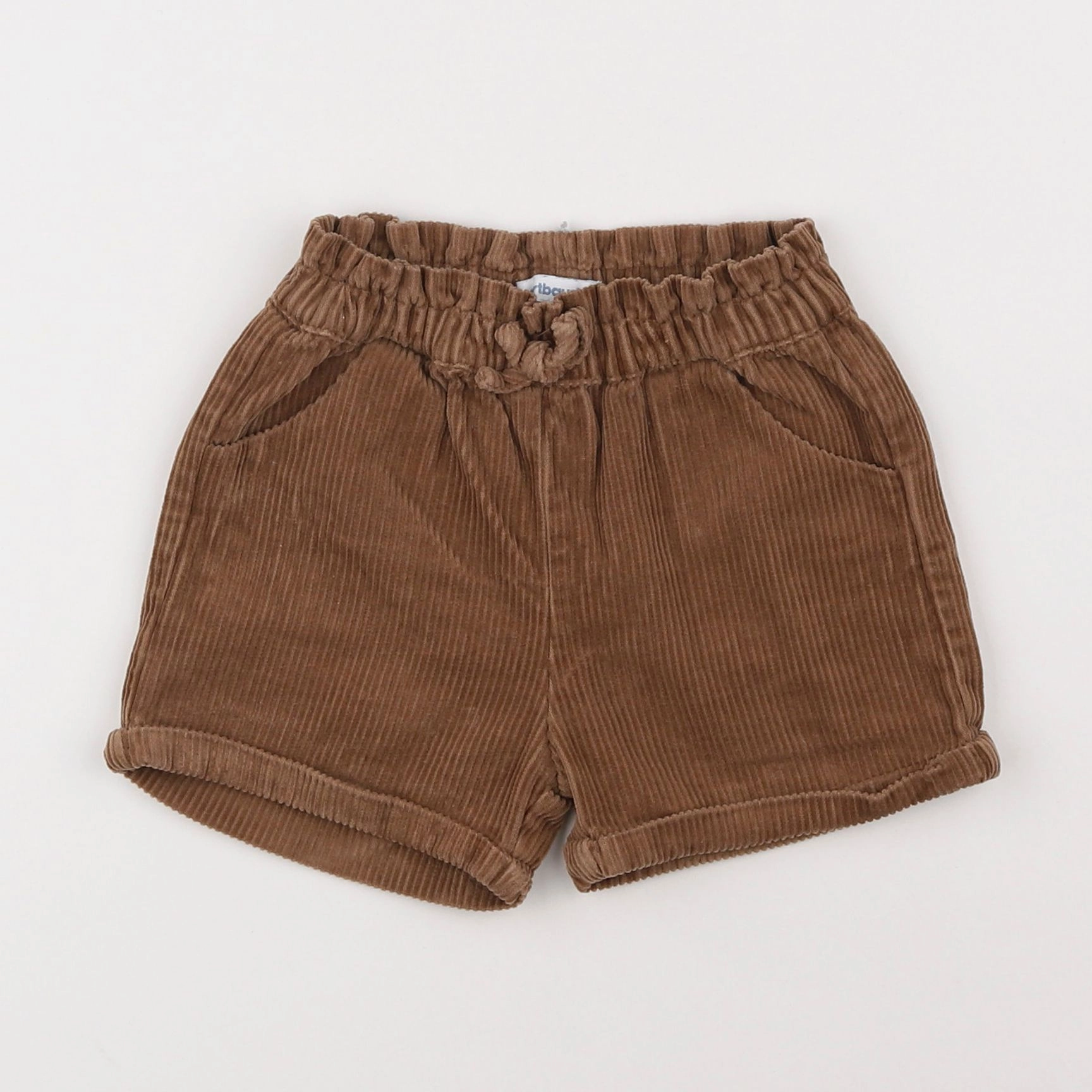 Vertbaudet - short marron - 3 ans