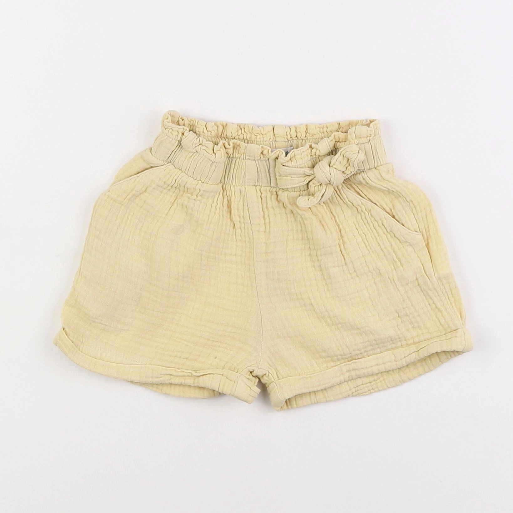 Vertbaudet - short jaune - 4 ans