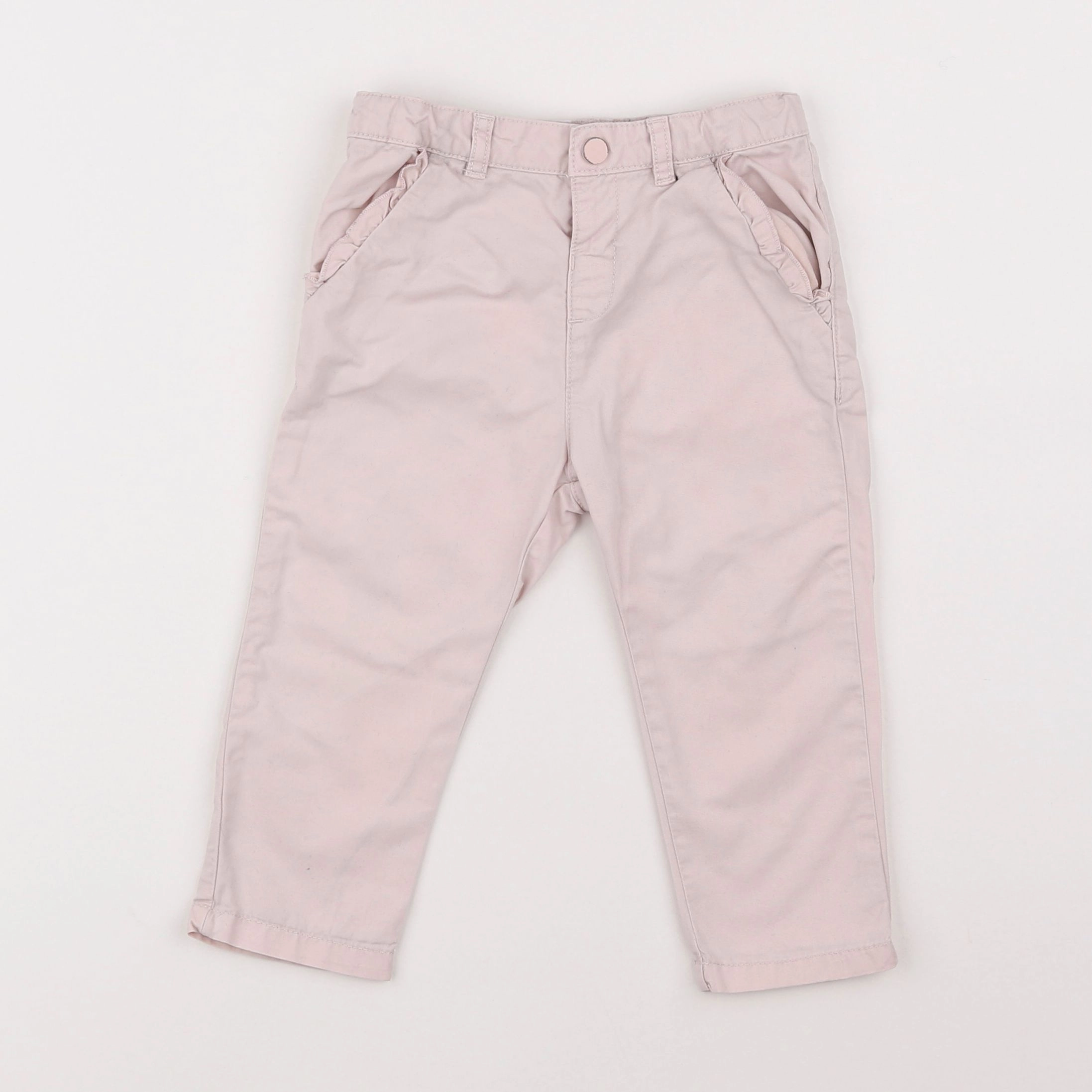 Zara - pantalon rose - 12/18 mois