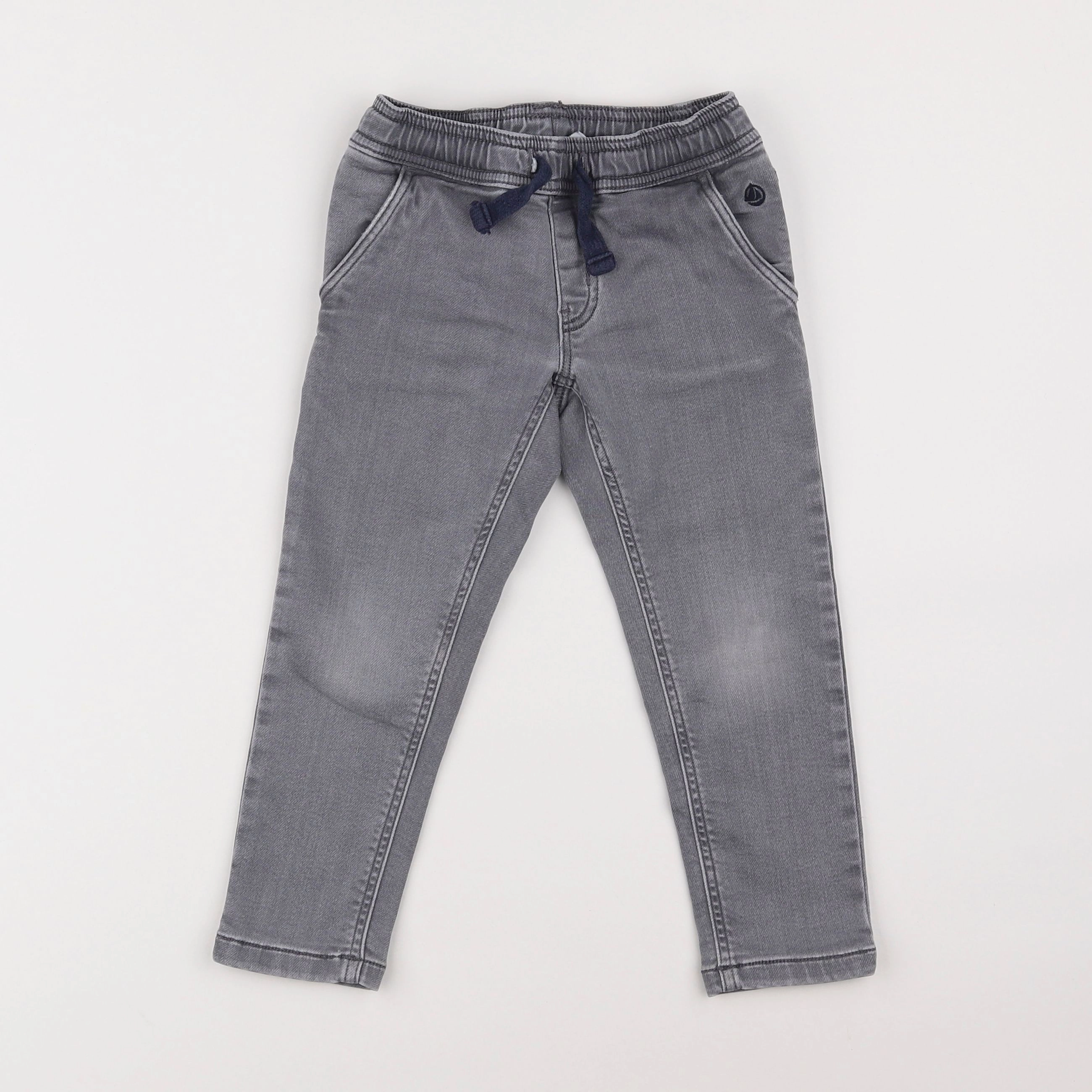 Petit Bateau - jean gris - 3 ans