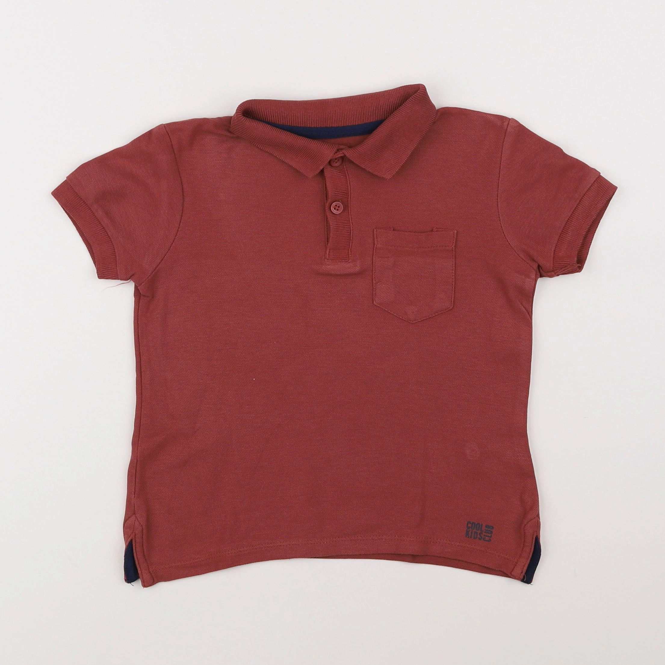 Vertbaudet - polo marron - 4 ans