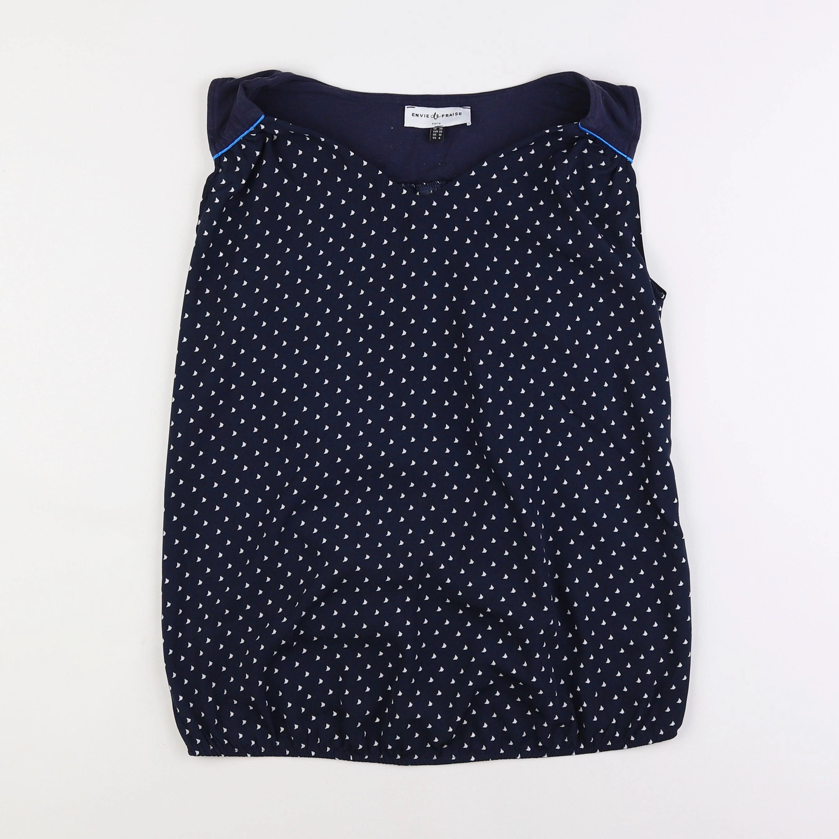 Envie de fraise - tee-shirt grossesse bleu - 38