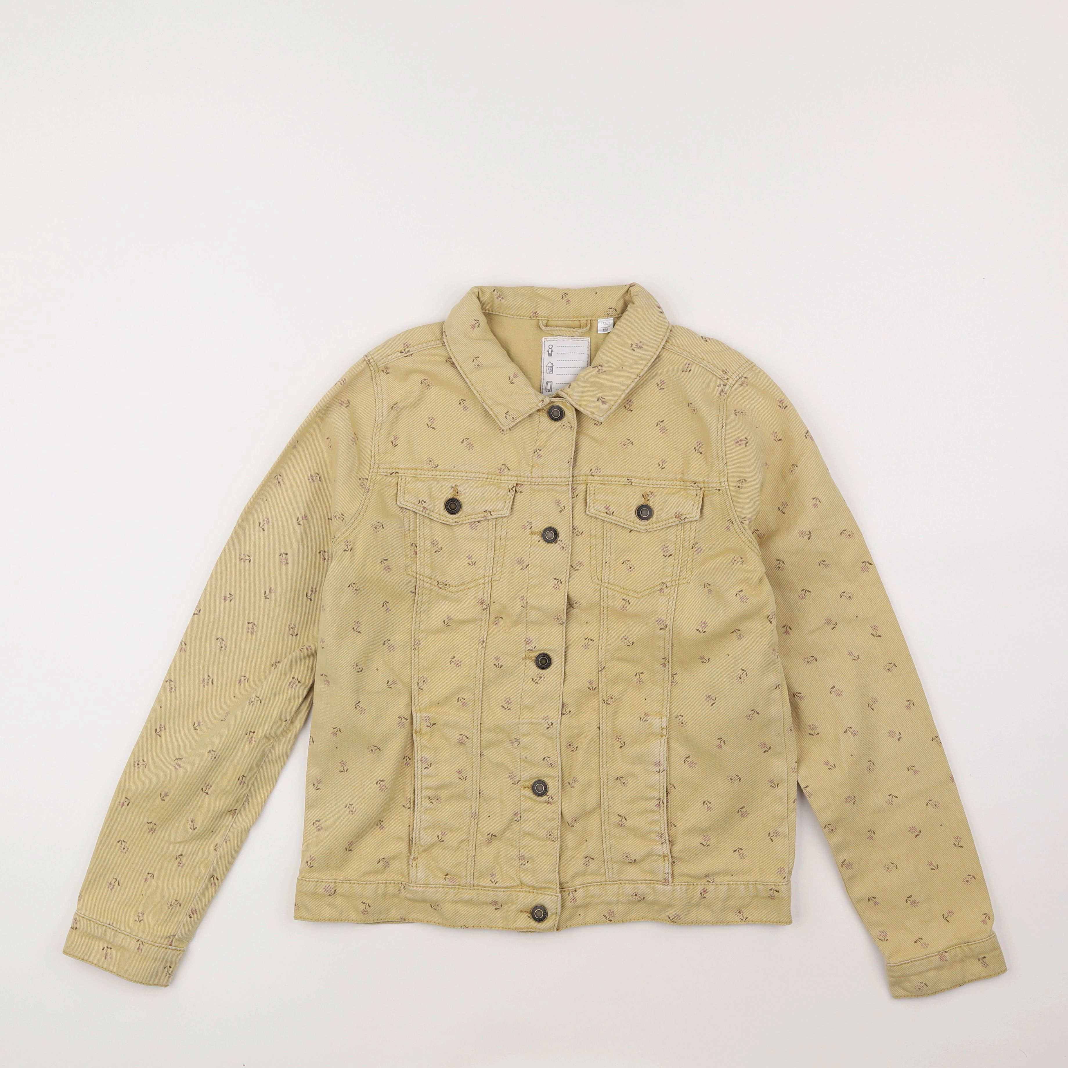 Vertbaudet - veste jaune - 12 ans