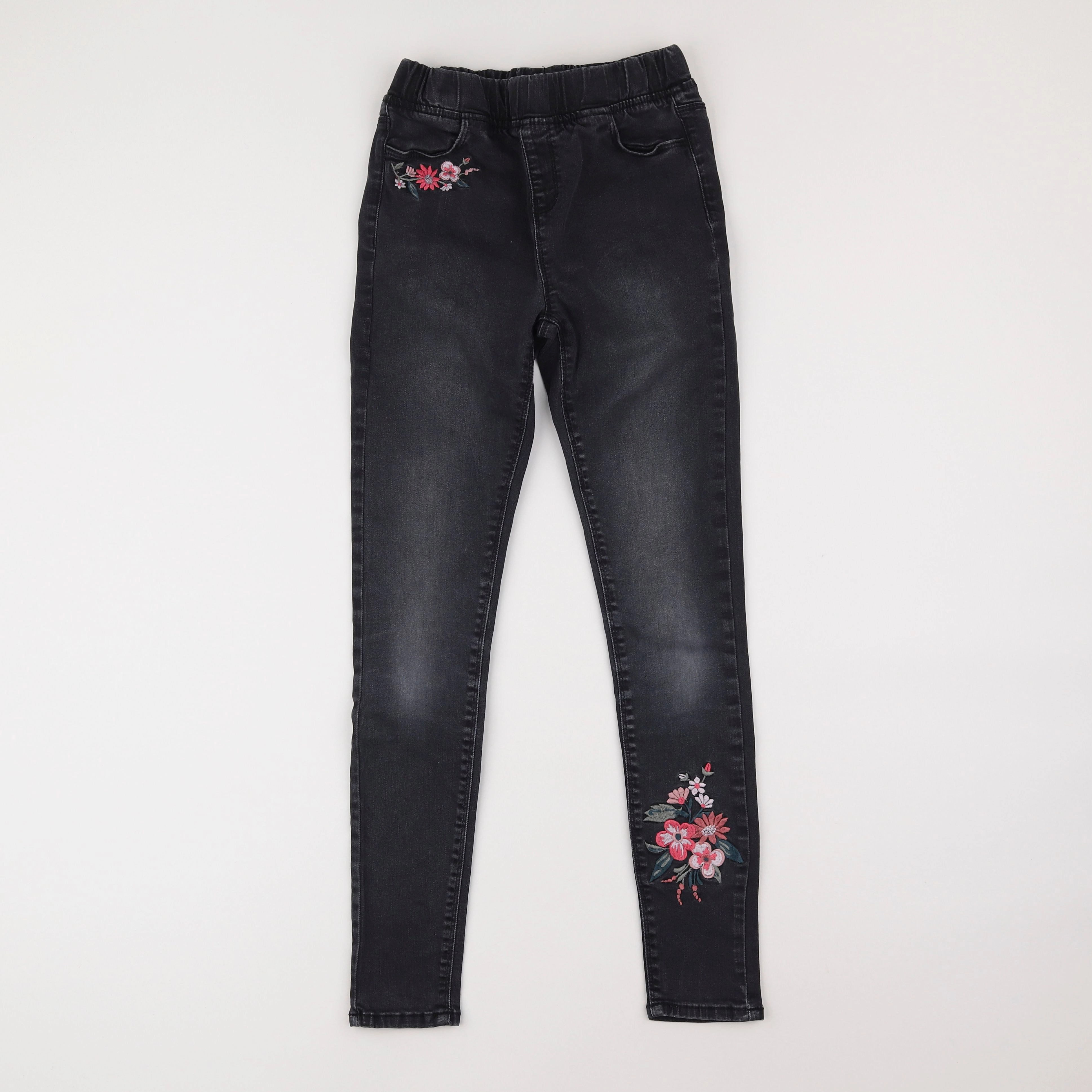 Vertbaudet - jegging noir - 12 ans