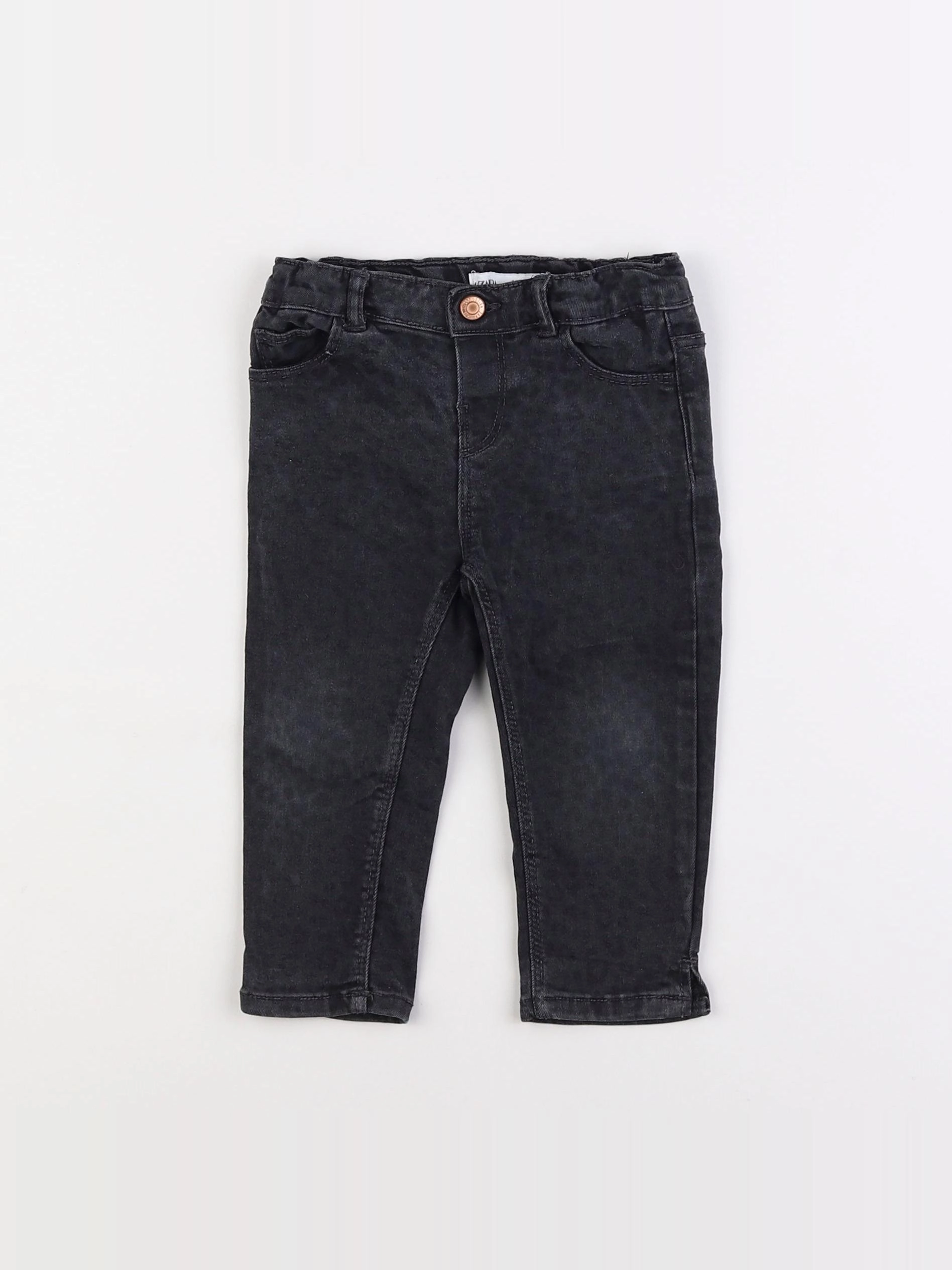 Zara - jean gris - 12/18 mois