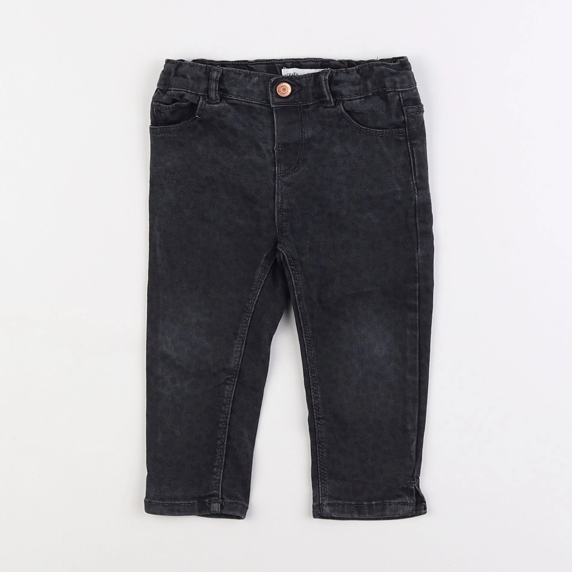 Zara - jean gris - 12/18 mois