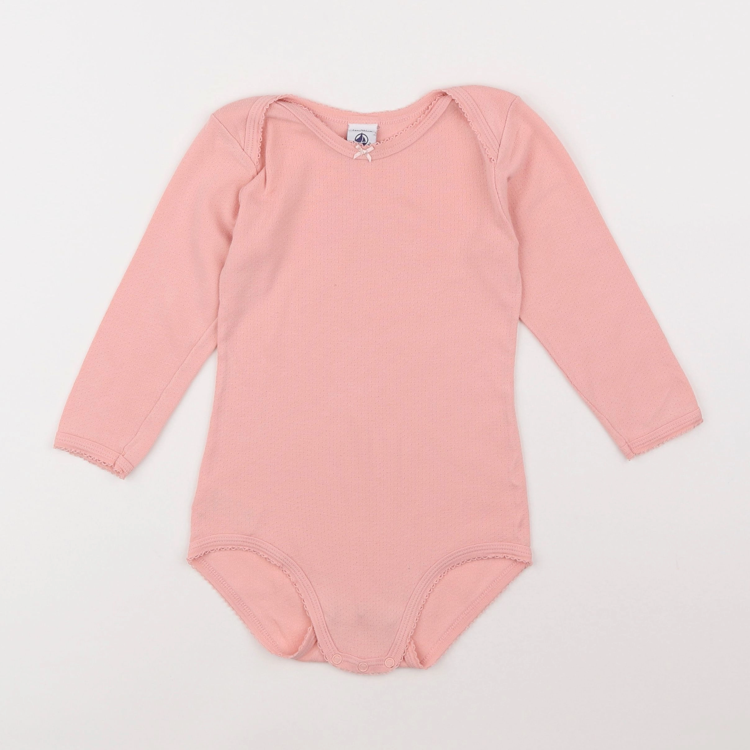 Petit Bateau - body rose - 4 ans