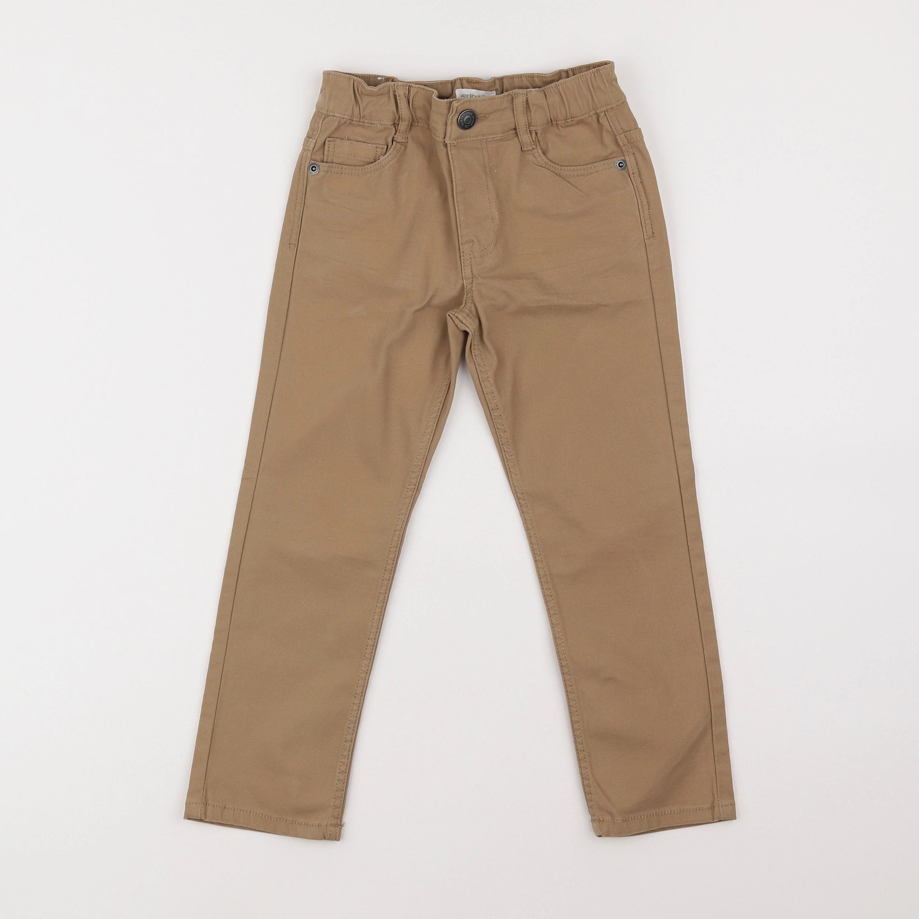 Vertbaudet - pantalon beige - 5 ans