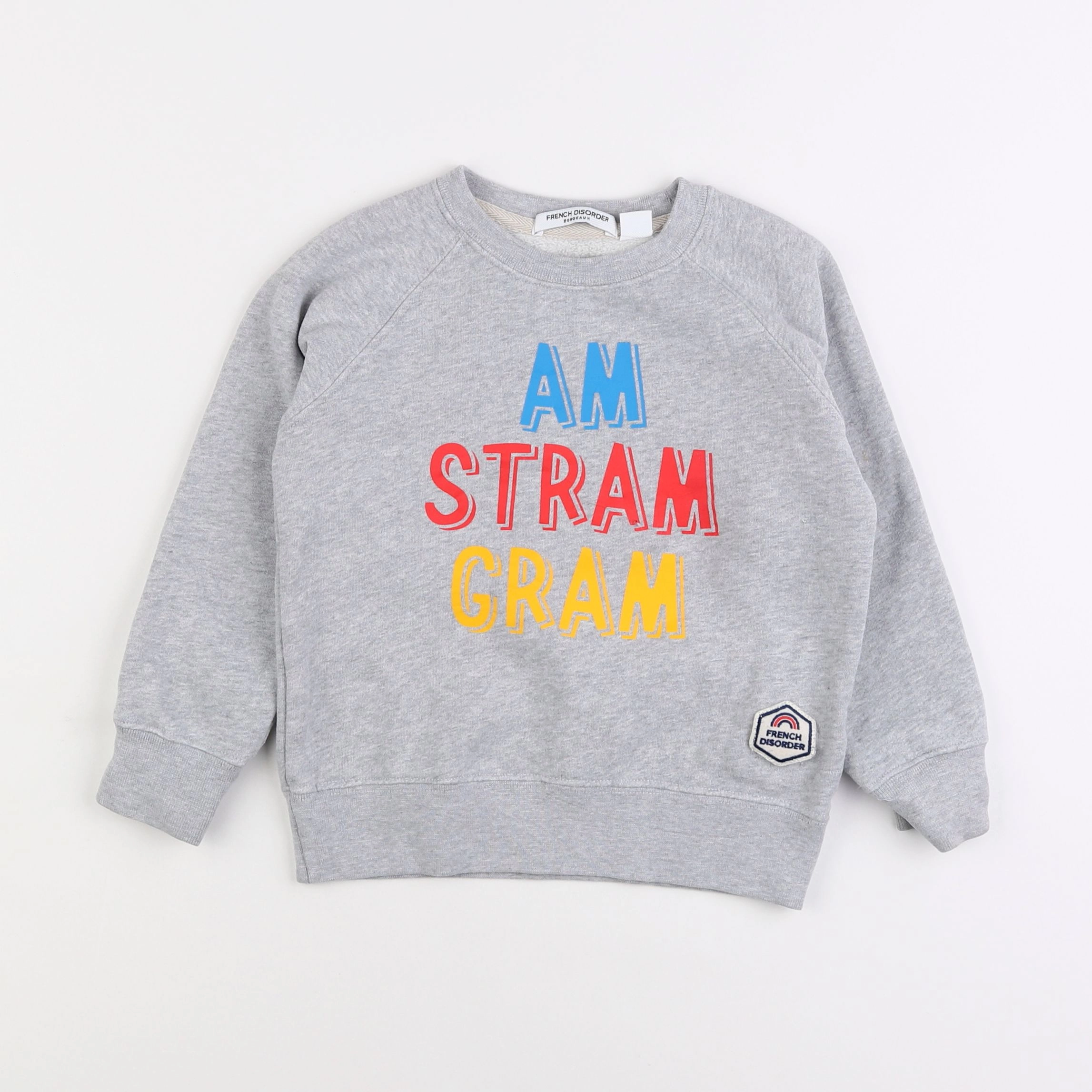 French Disorder - sweat gris - 3/4 ans