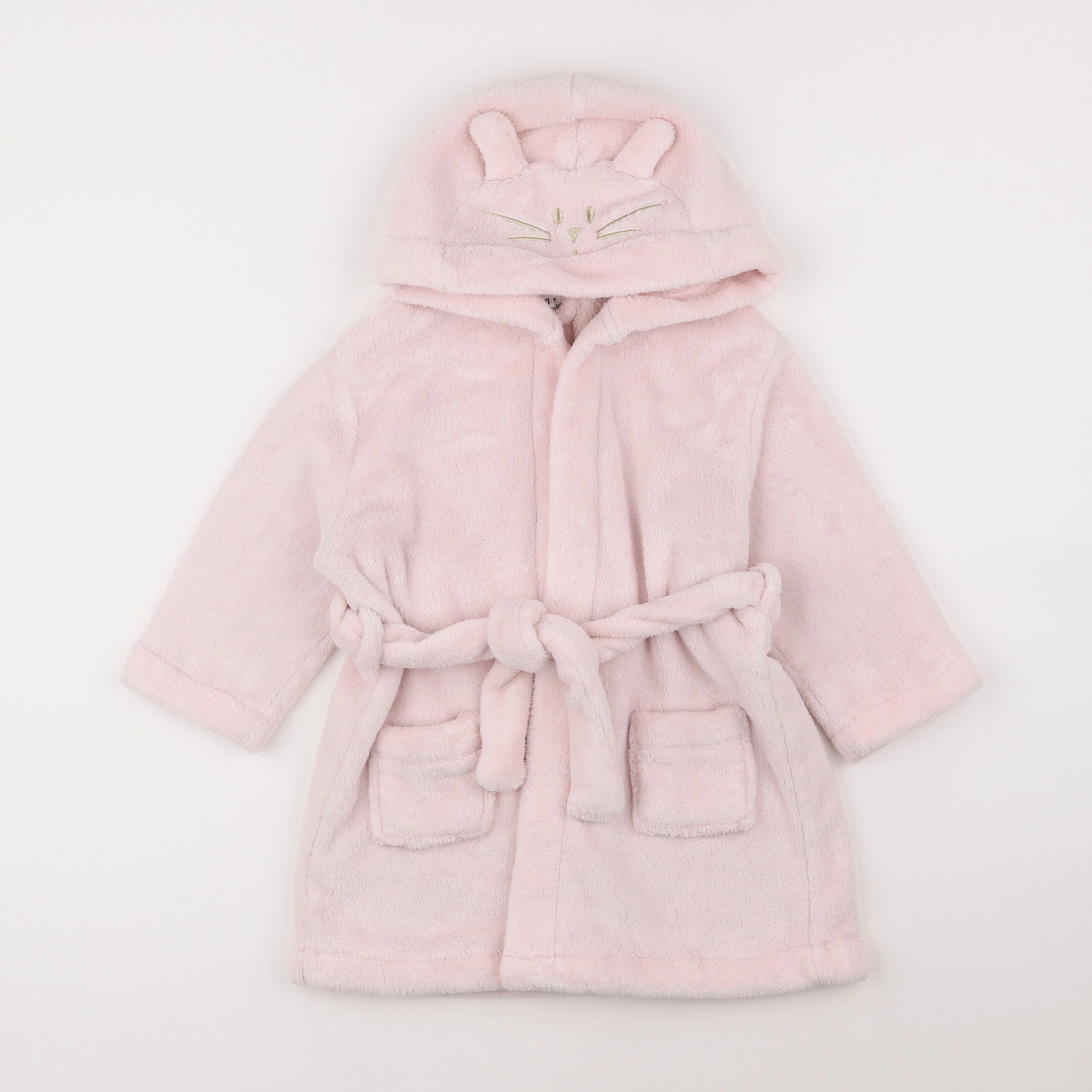 Cyrillus - robe de chambre rose - 4 ans