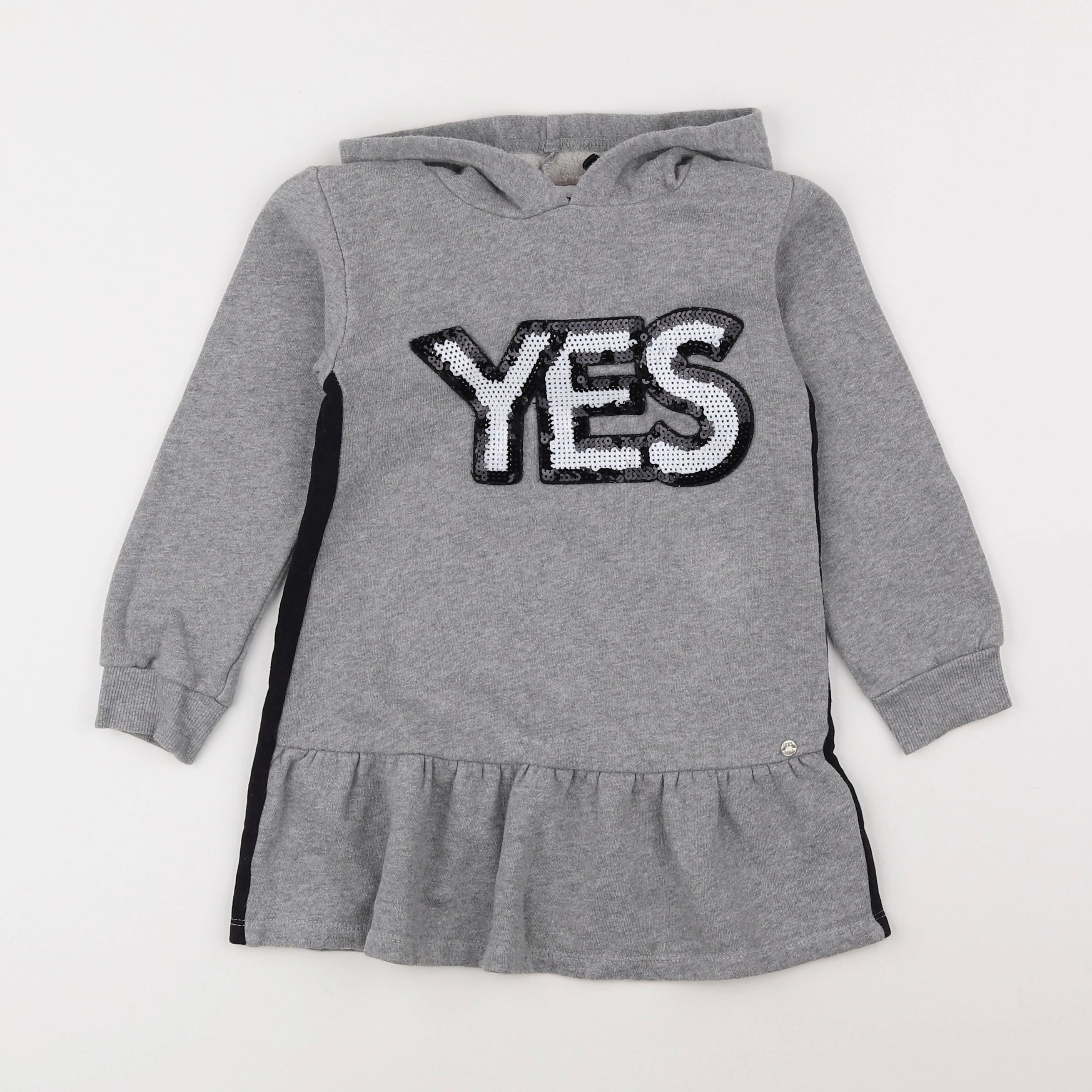 IKKS - robe gris - 4 ans