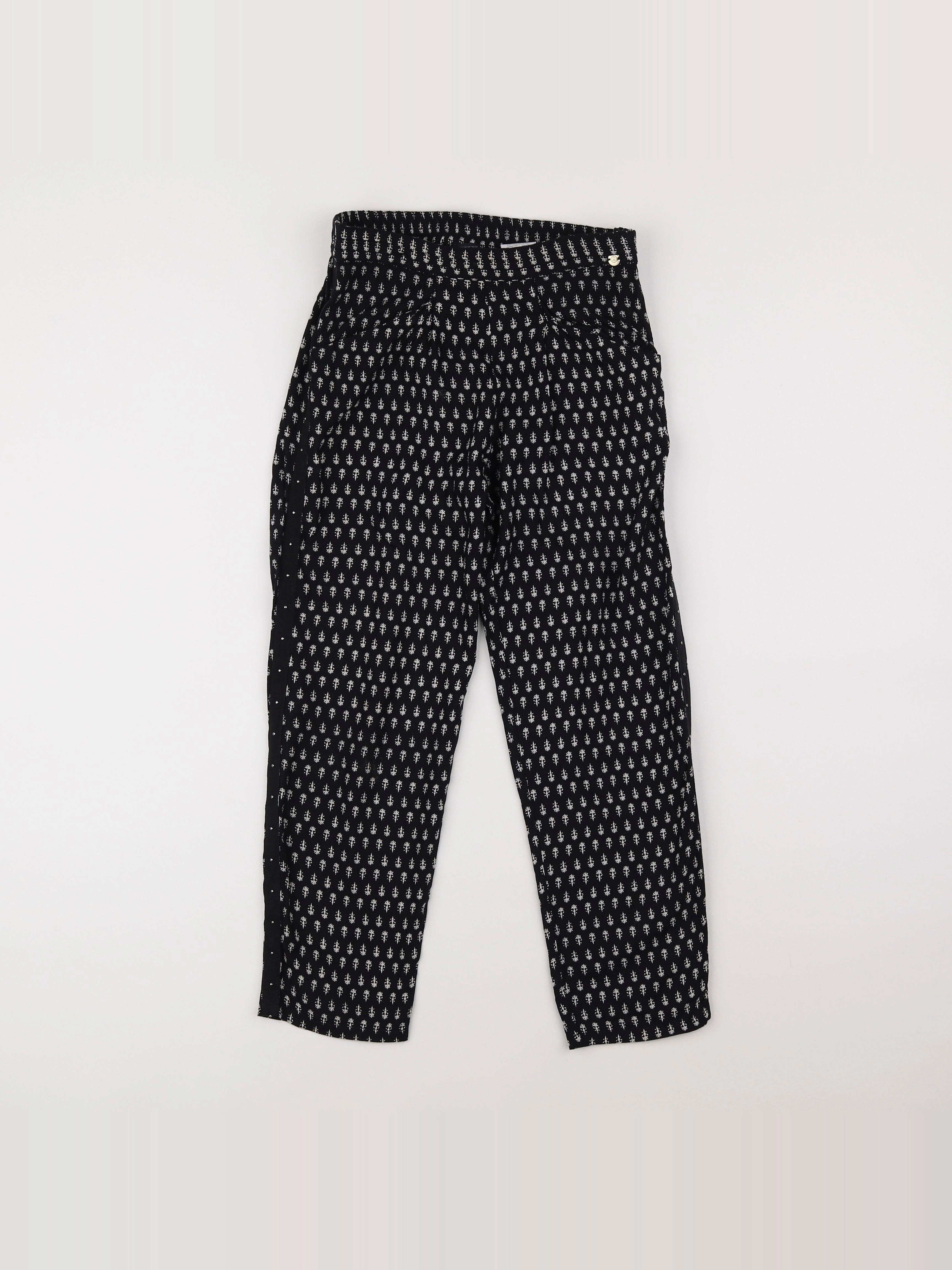 IKKS - pantalon noir - 10 ans