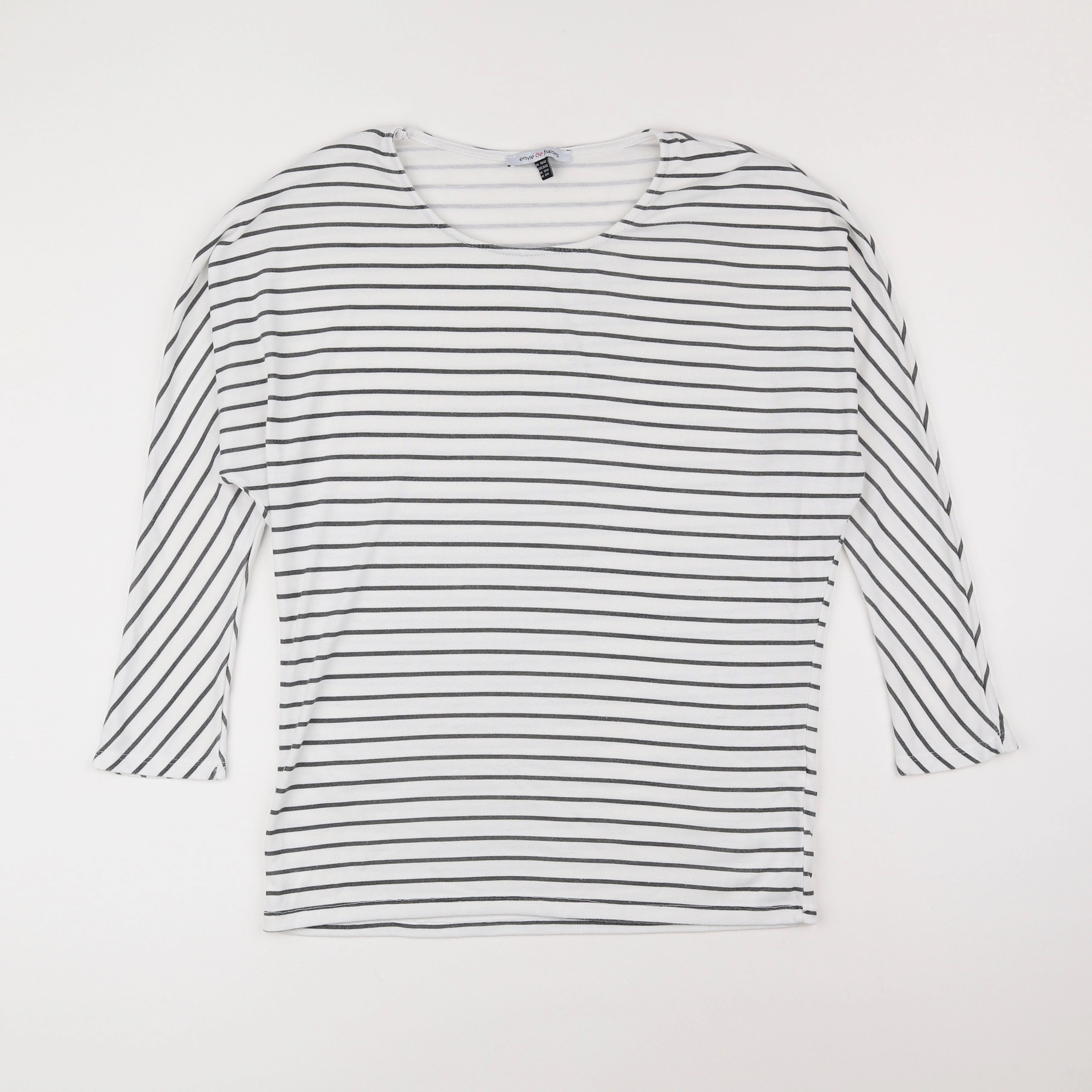Envie de fraise - tee-shirt grossesse blanc - 40 à 42