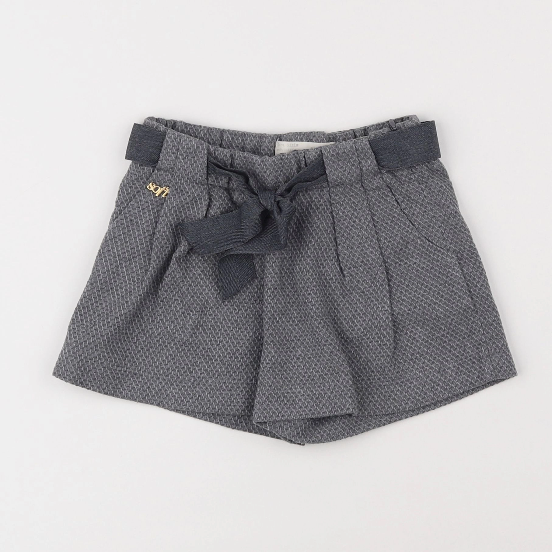 Zara - short gris - 4/5 ans