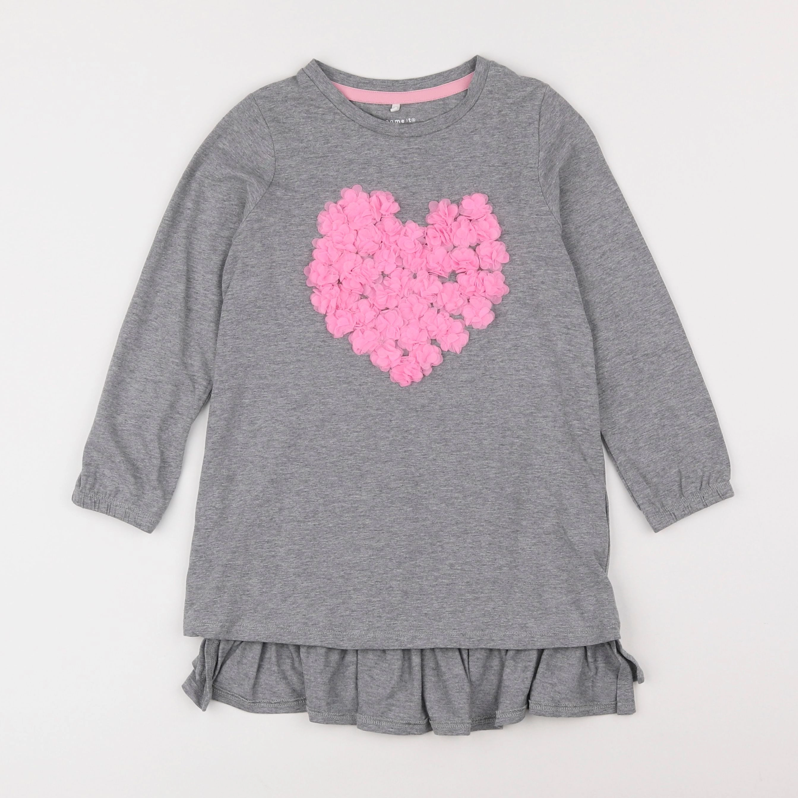 Name it - robe gris - 5 ans