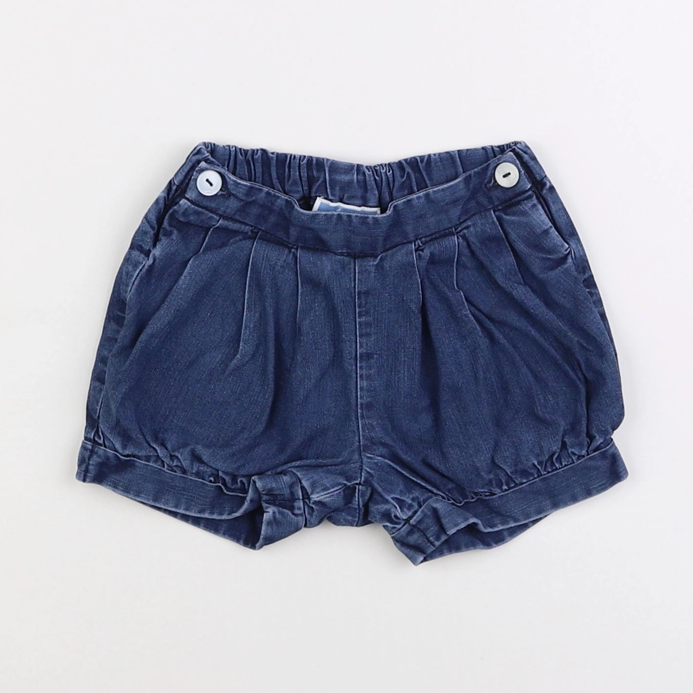 Jacadi - short bleu - 18 mois