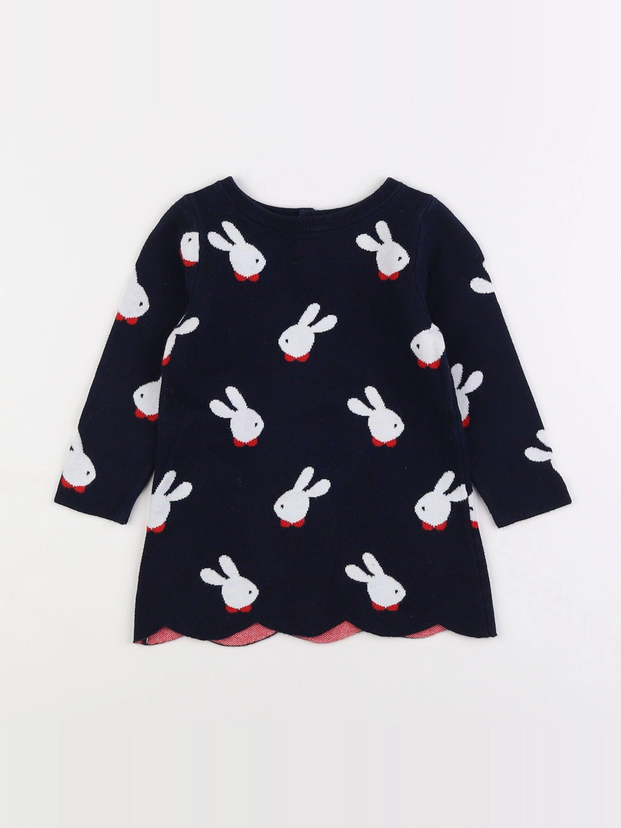 Jacadi - robe bleu - 18 mois