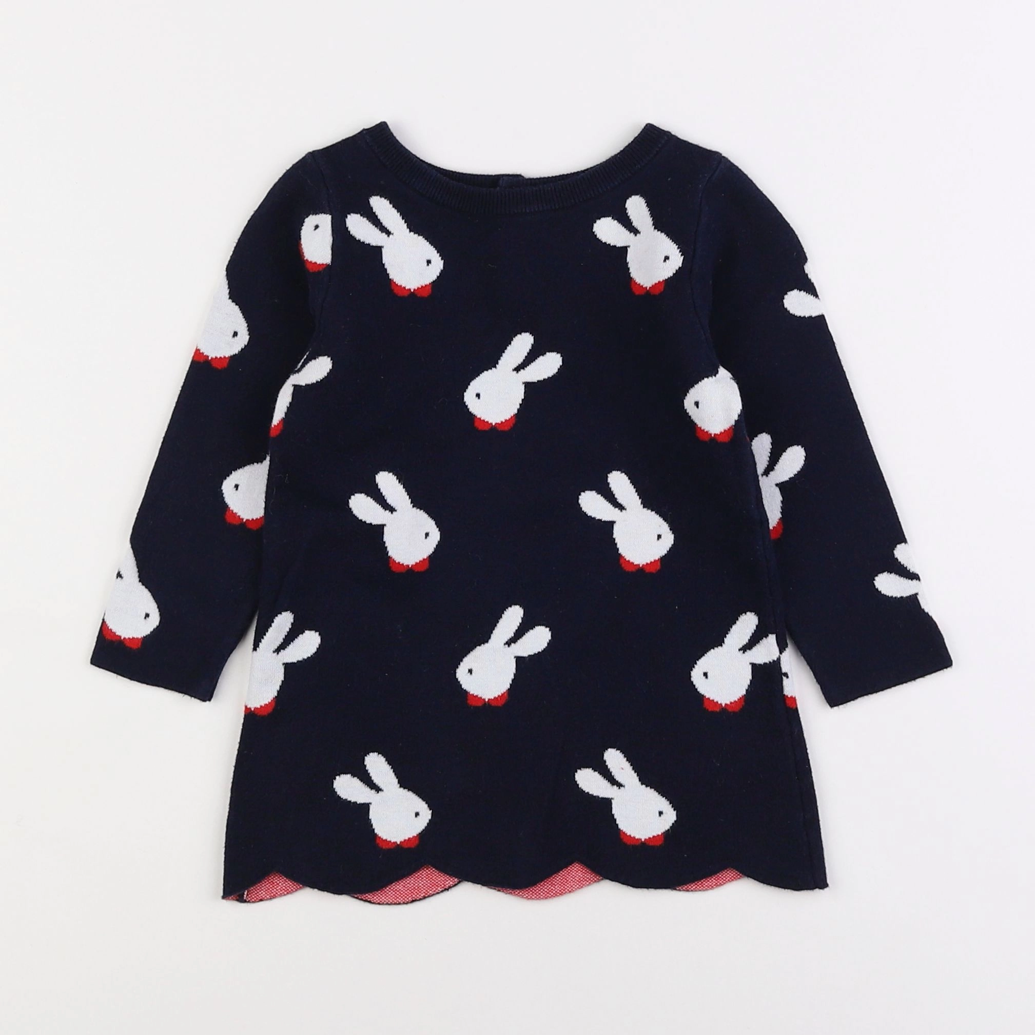Jacadi - robe bleu - 18 mois