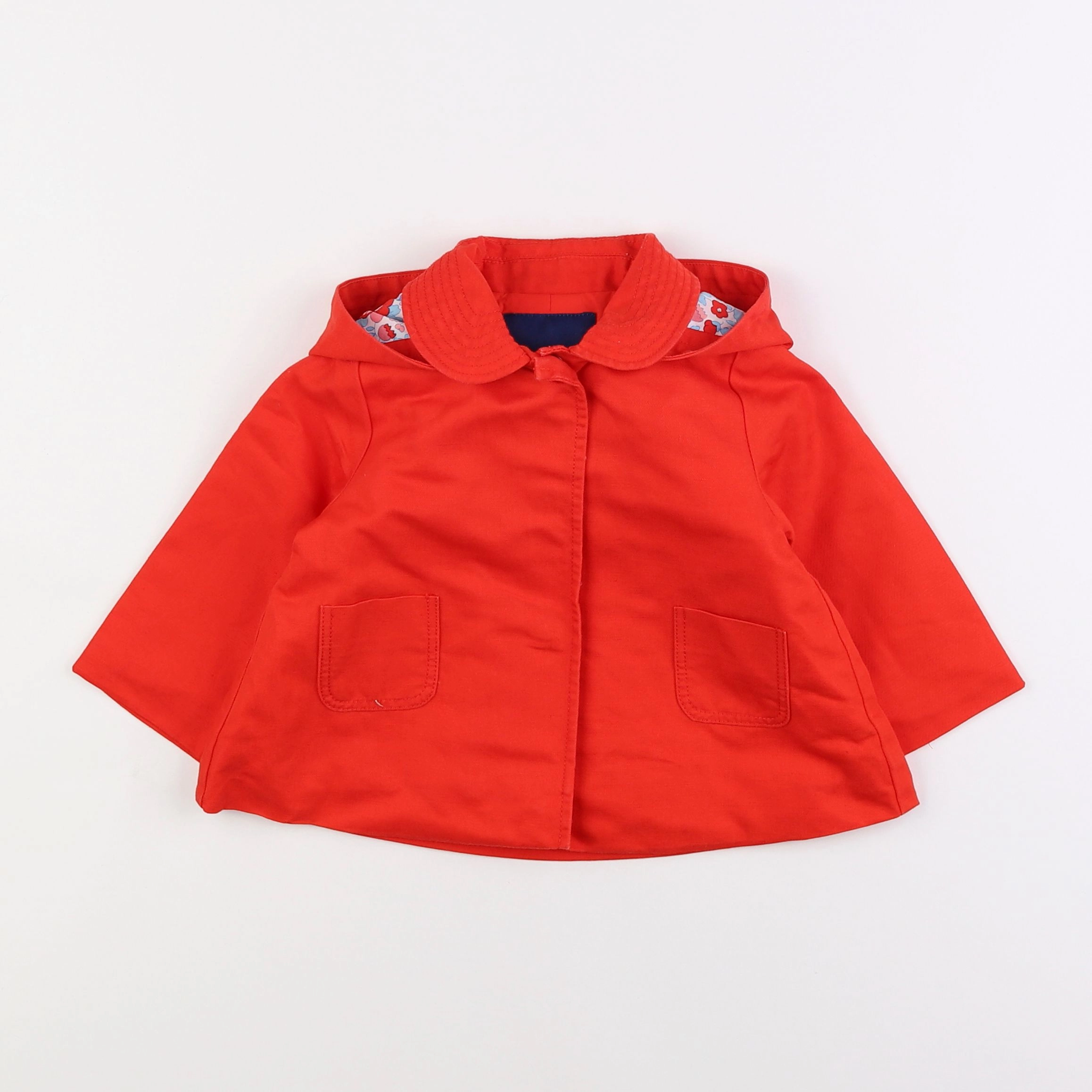 Jacadi - veste rouge - 12 mois