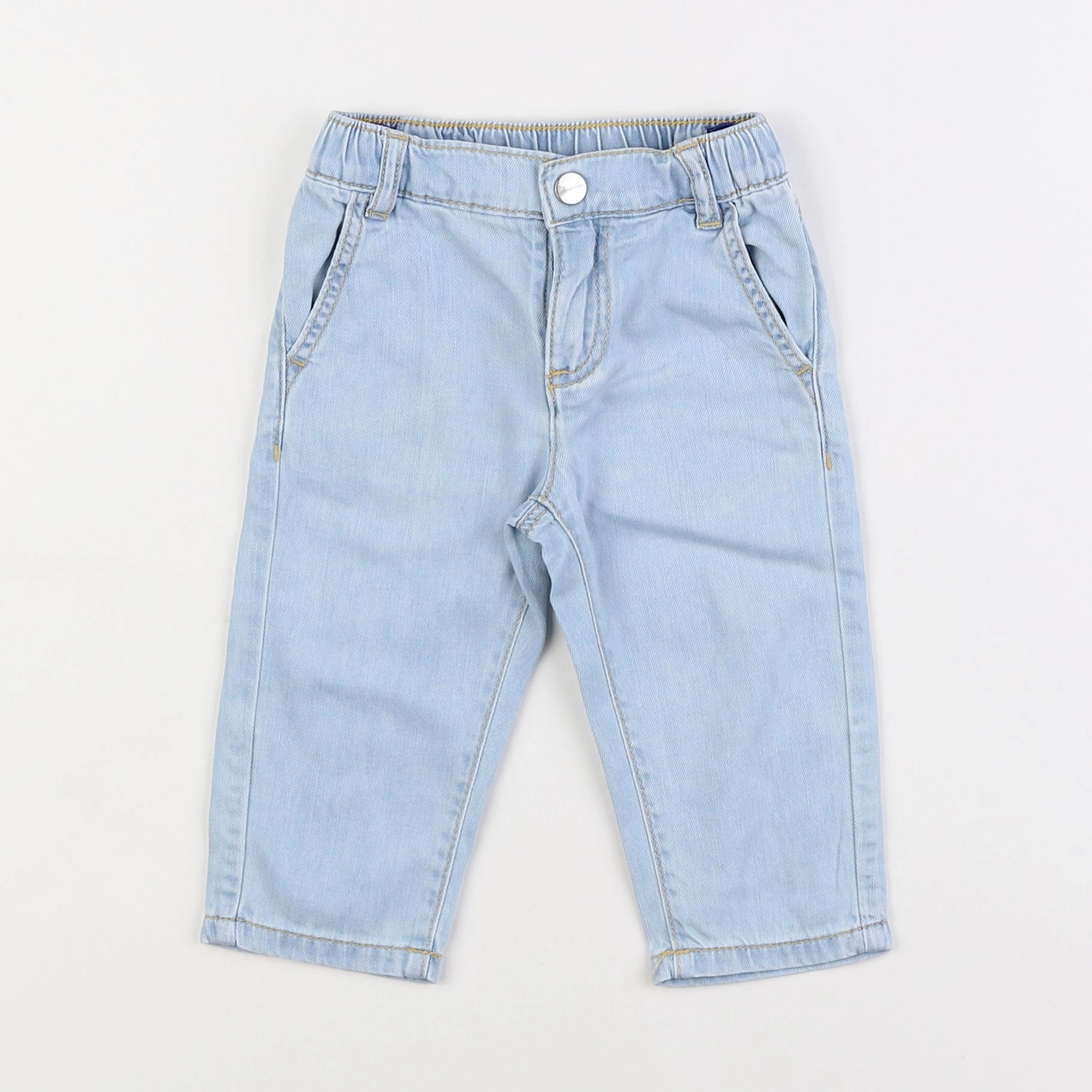 Jacadi - pantalon bleu - 12 mois