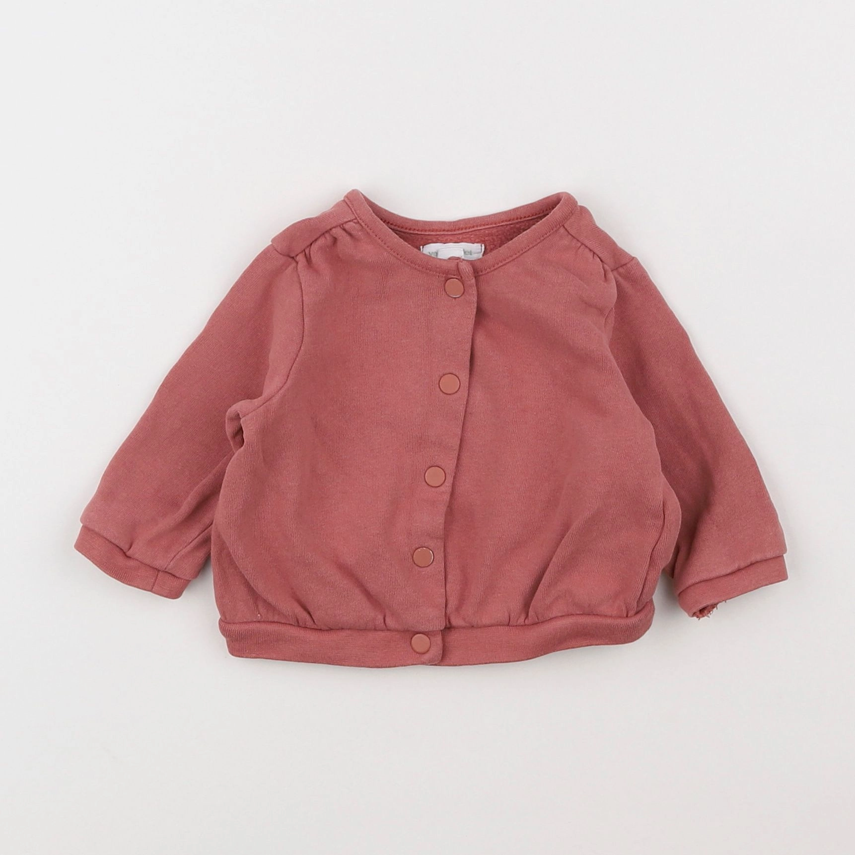 Vertbaudet - gilet rose - 3 mois