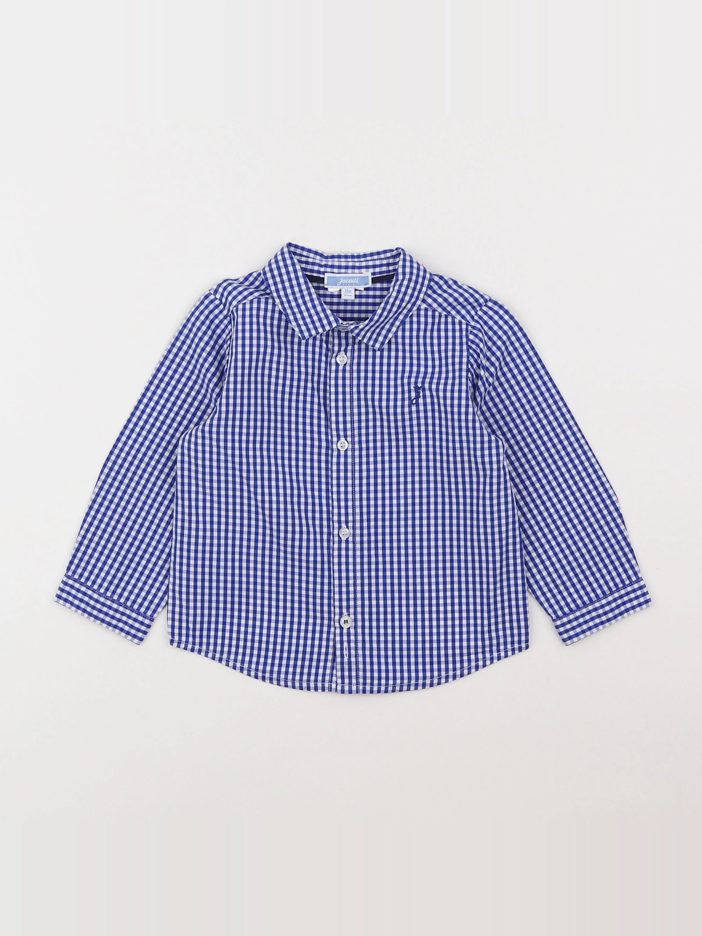Jacadi - chemise bleu - 18 mois