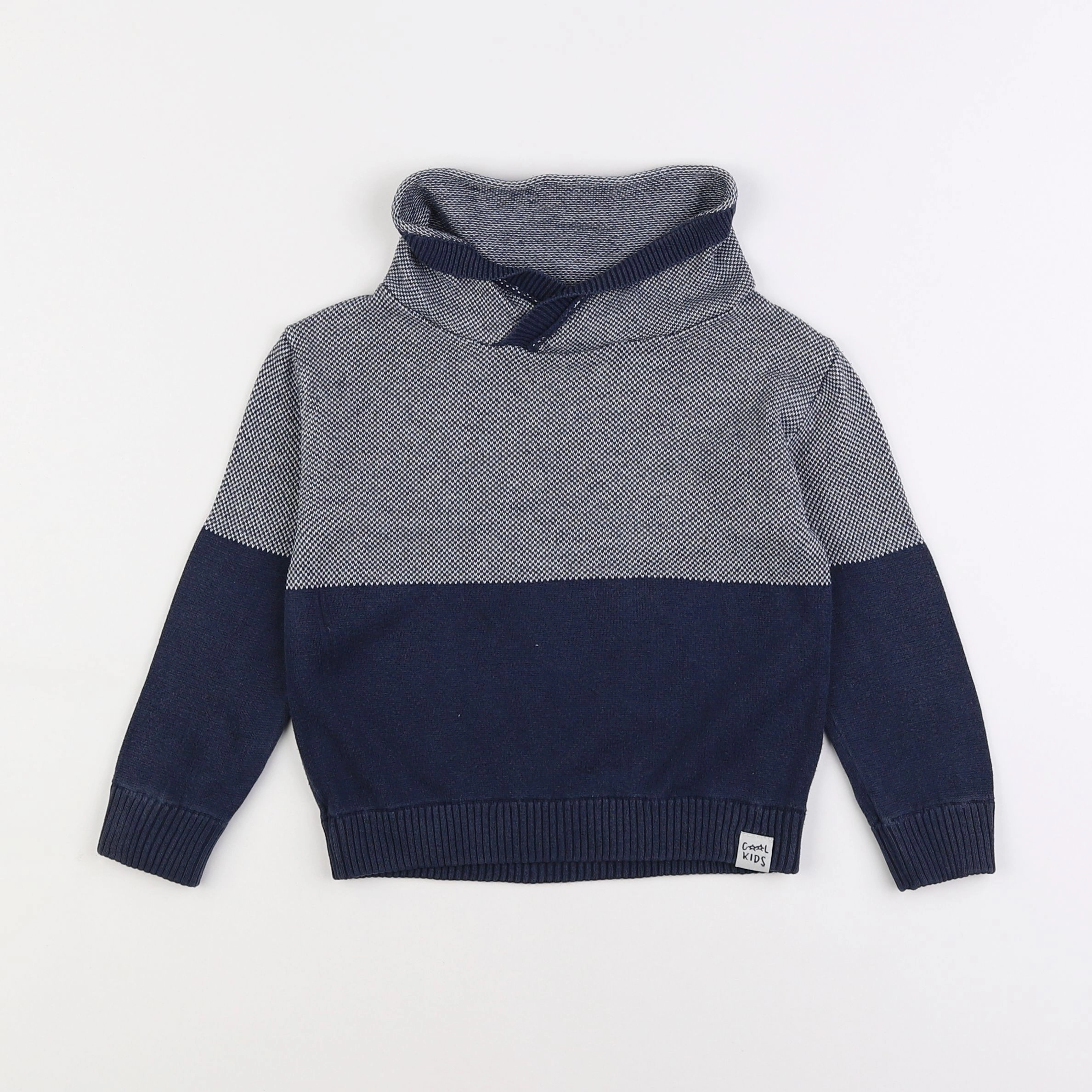 Vertbaudet - pull bleu - 3 ans