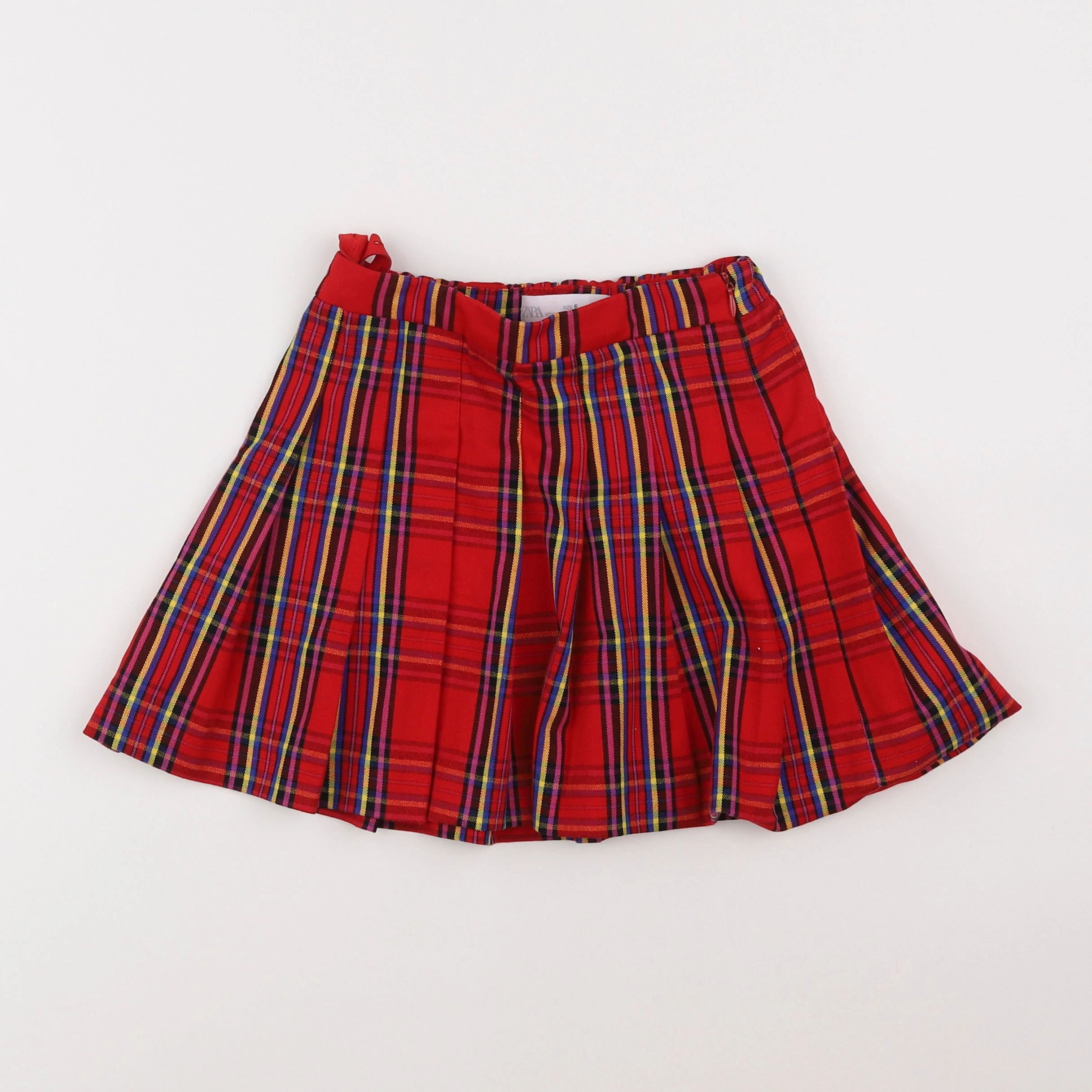 Zara - jupe rouge - 6 ans